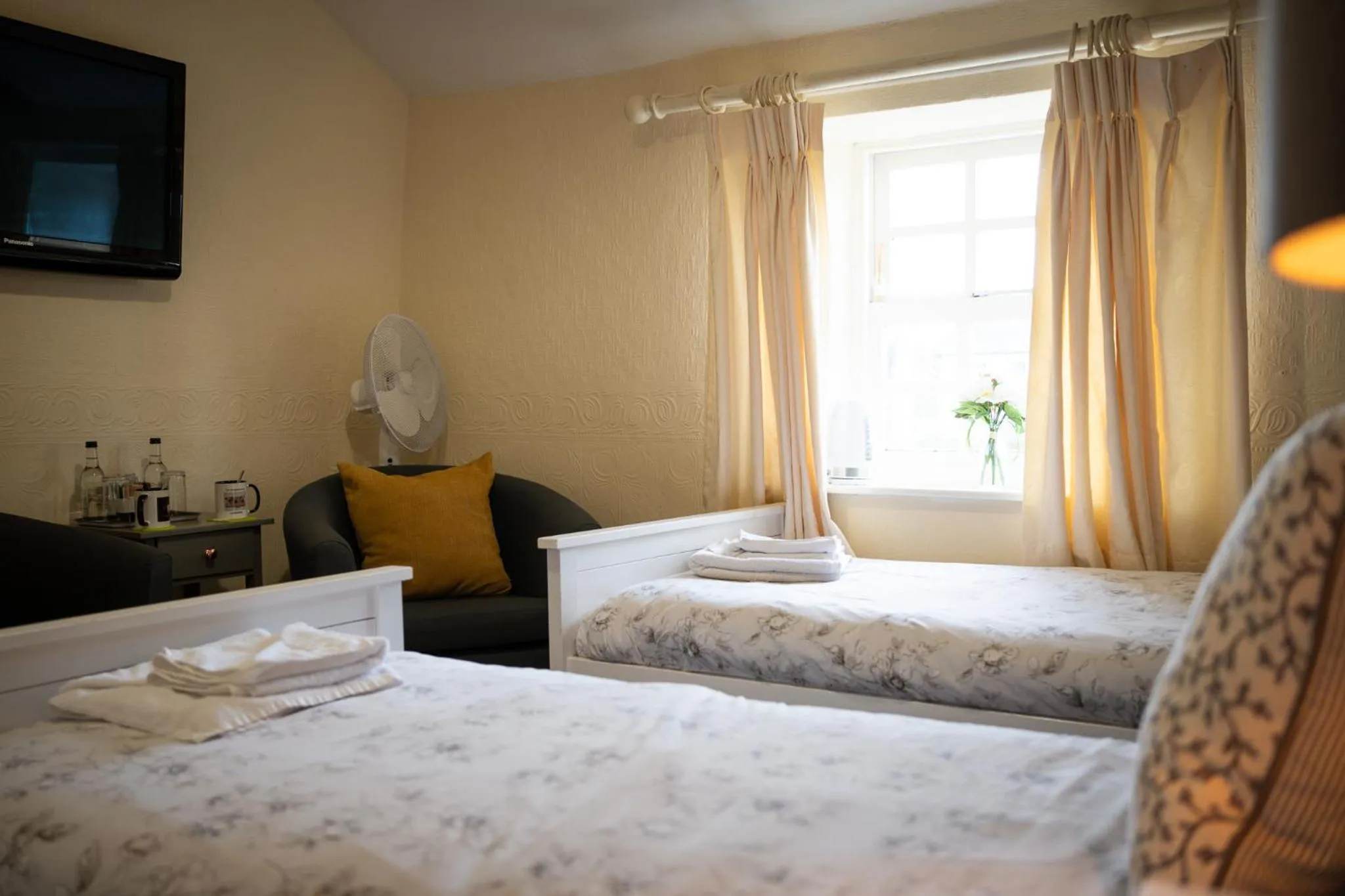 Bed in The Shepherds Inn, Langwathby