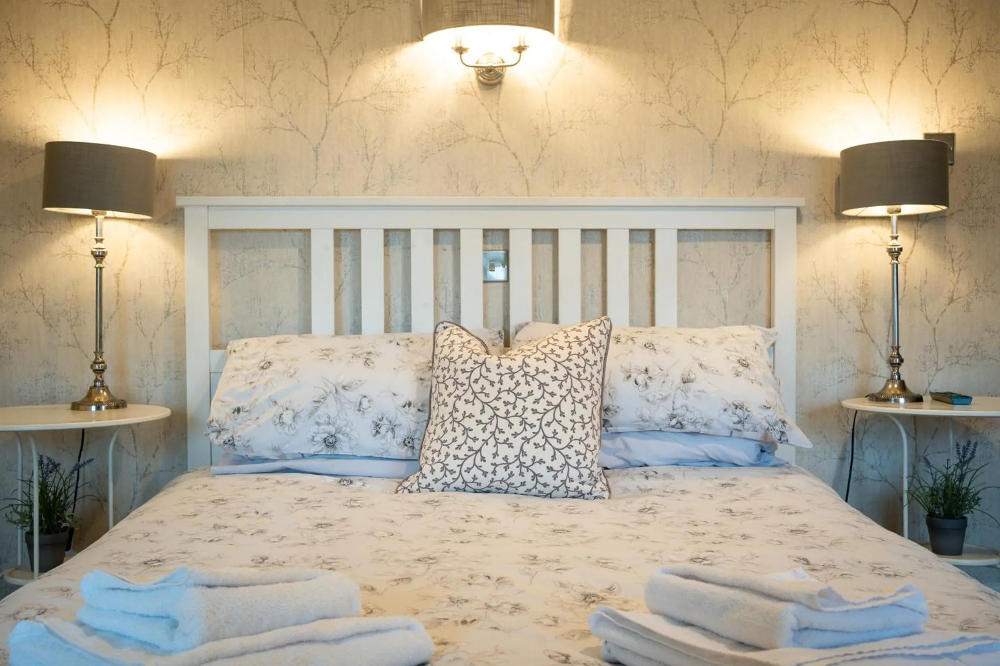 Bed in The Shepherds Inn, Langwathby