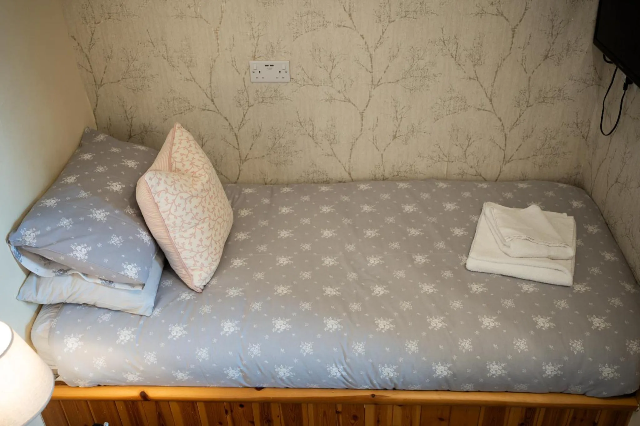 Bed in The Shepherds Inn, Langwathby