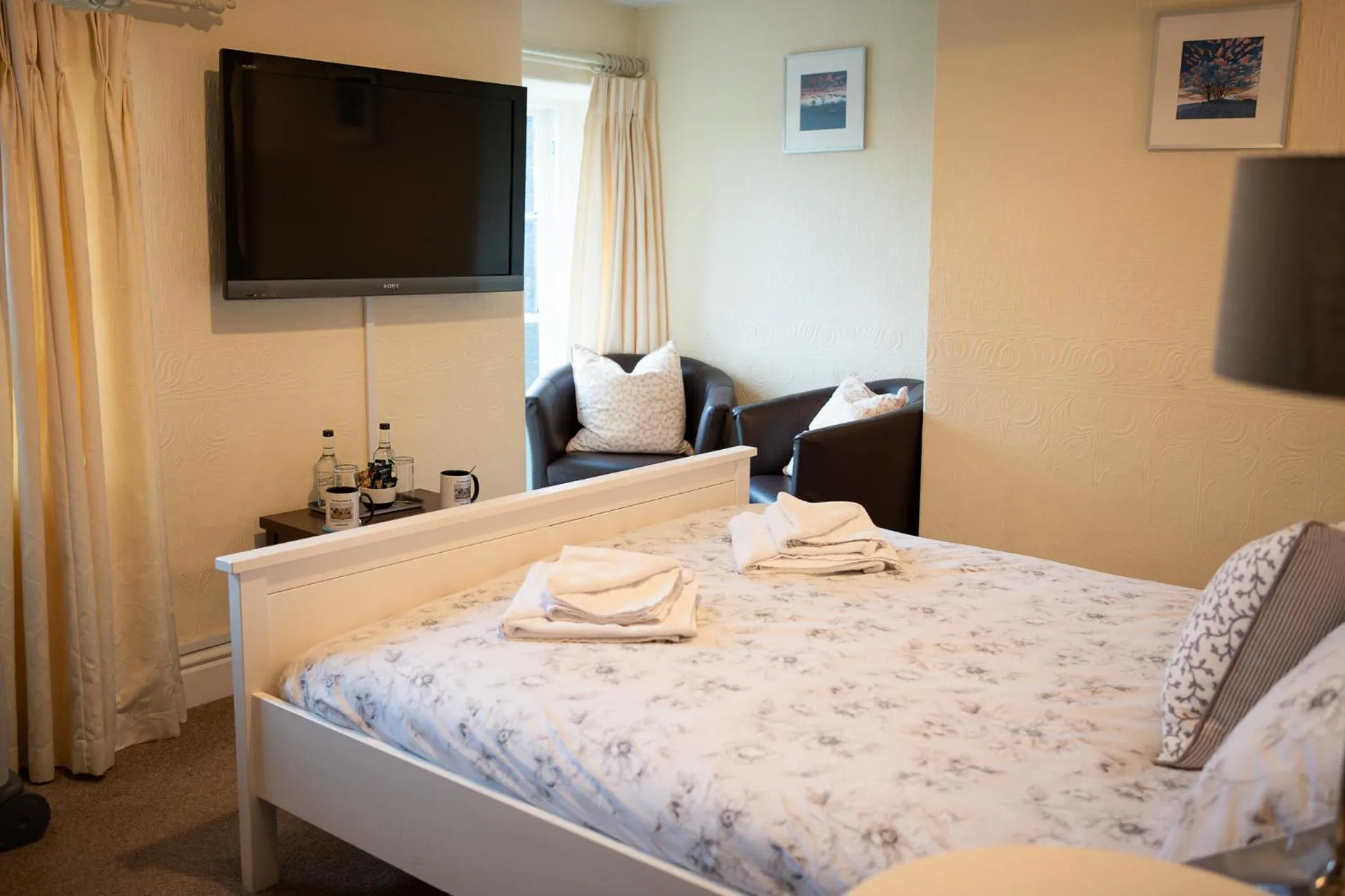 Bed in The Shepherds Inn, Langwathby