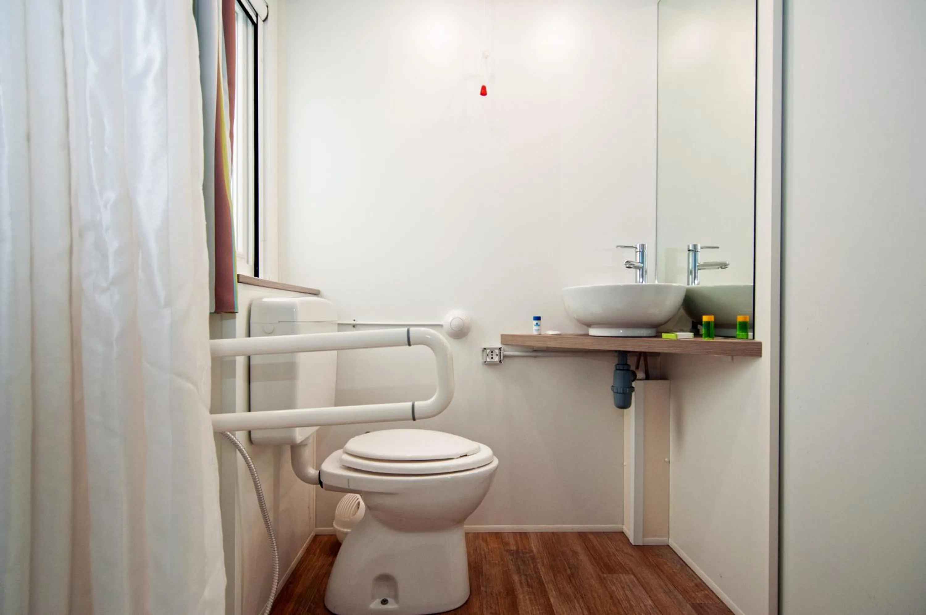 Bathroom in Club del Sole Adriano Family Camping Village