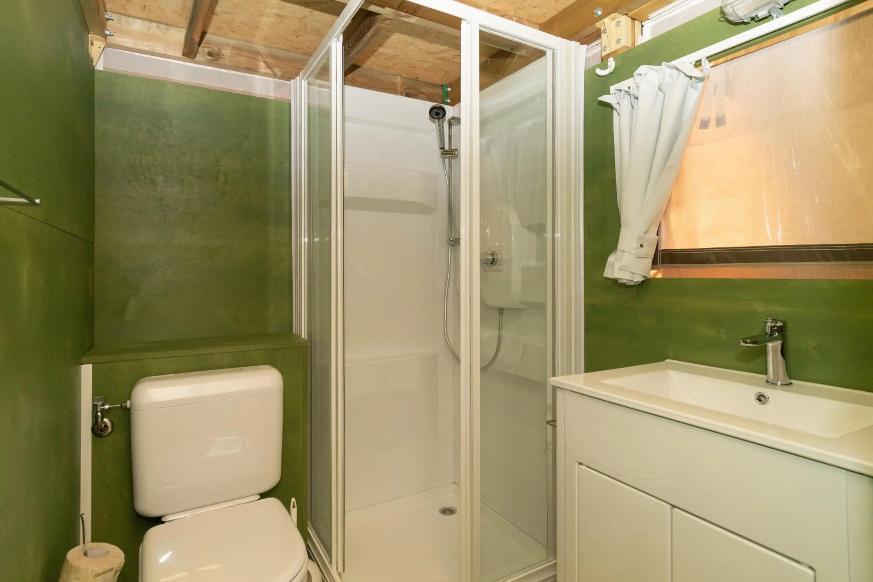 Bathroom in Club del Sole Adriano Family Camping Village