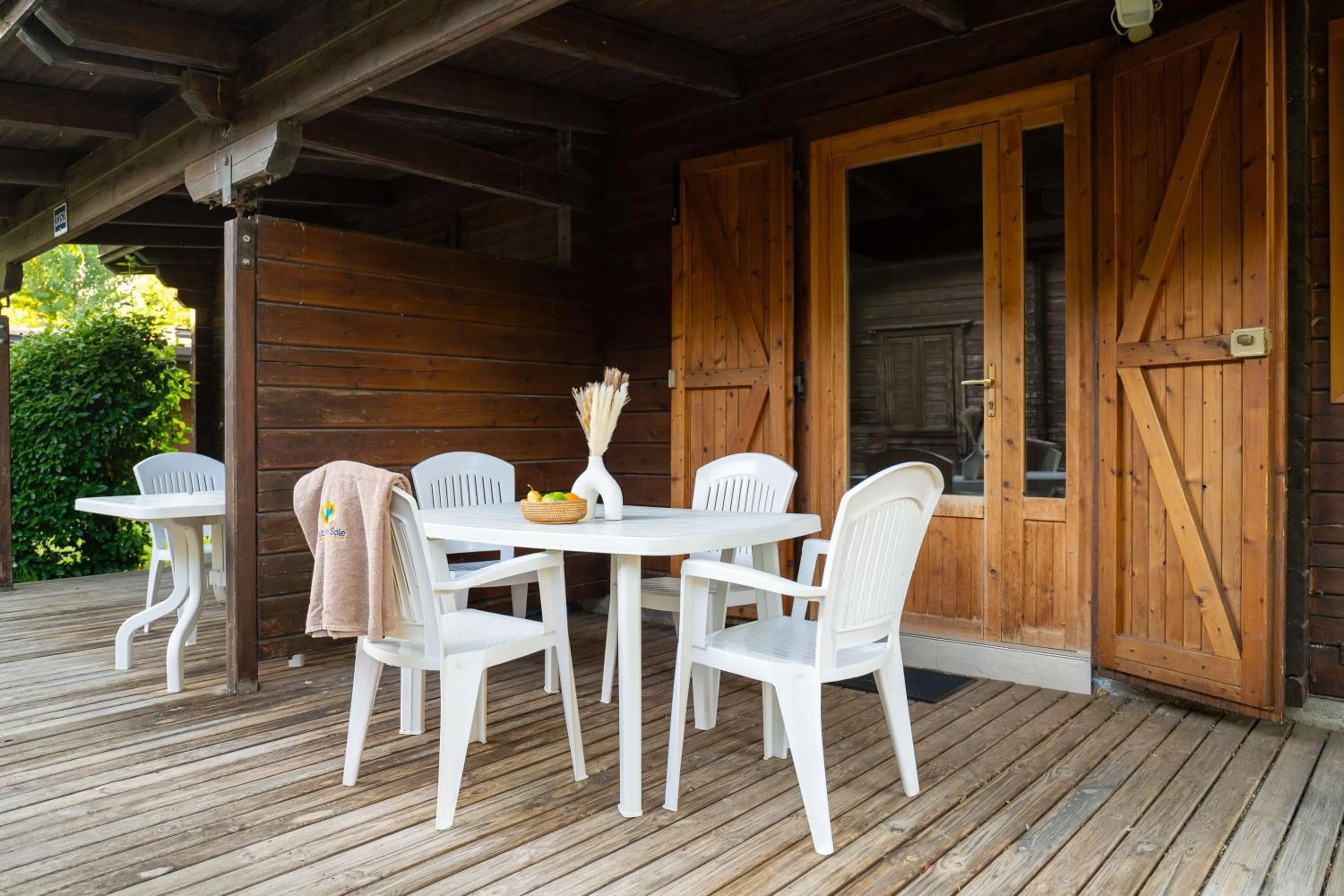 Patio in Club del Sole Adriano Family Camping Village