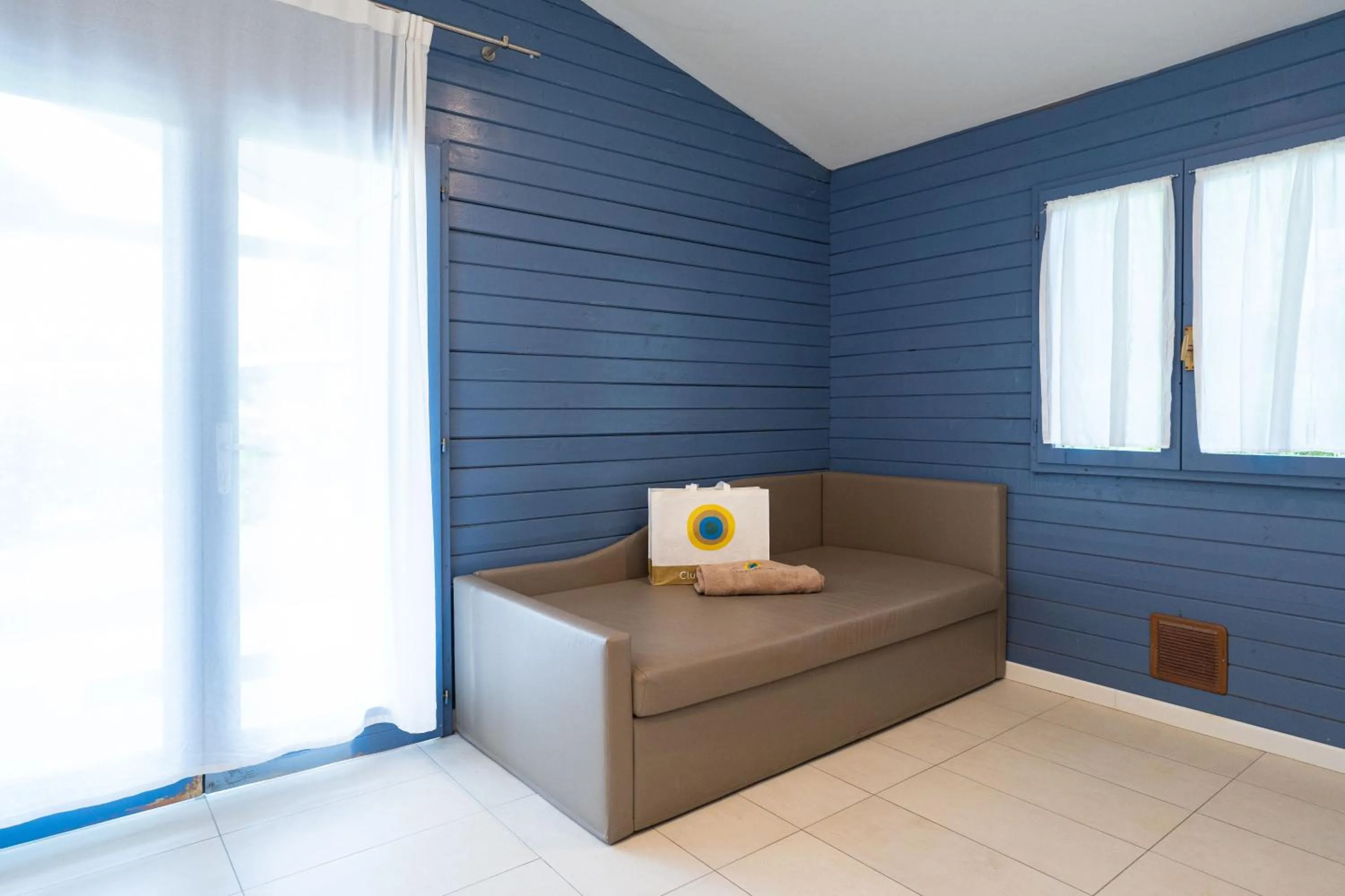 Living room in Club del Sole Adriano Family Camping Village