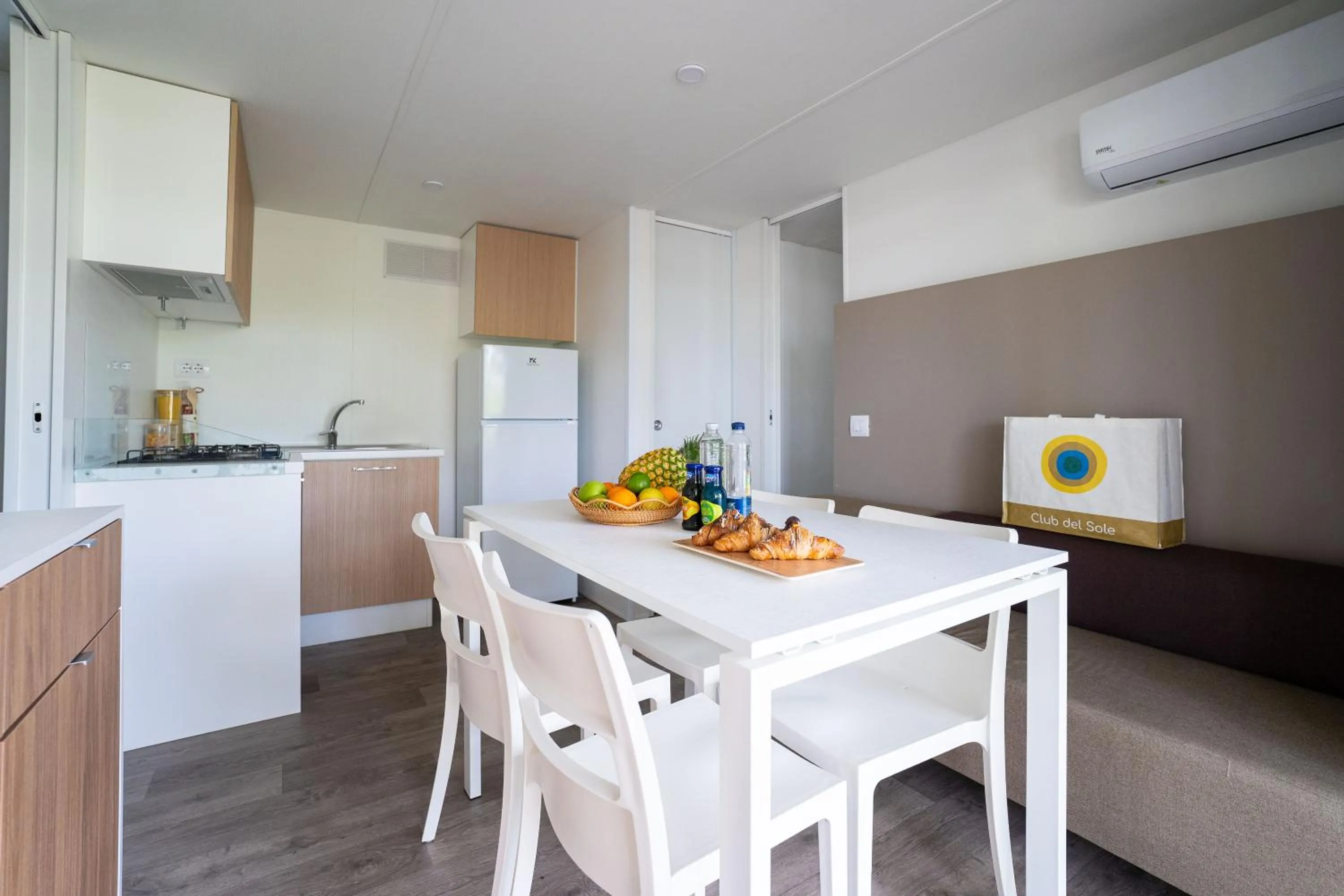 Living room in Club del Sole Adriano Family Camping Village