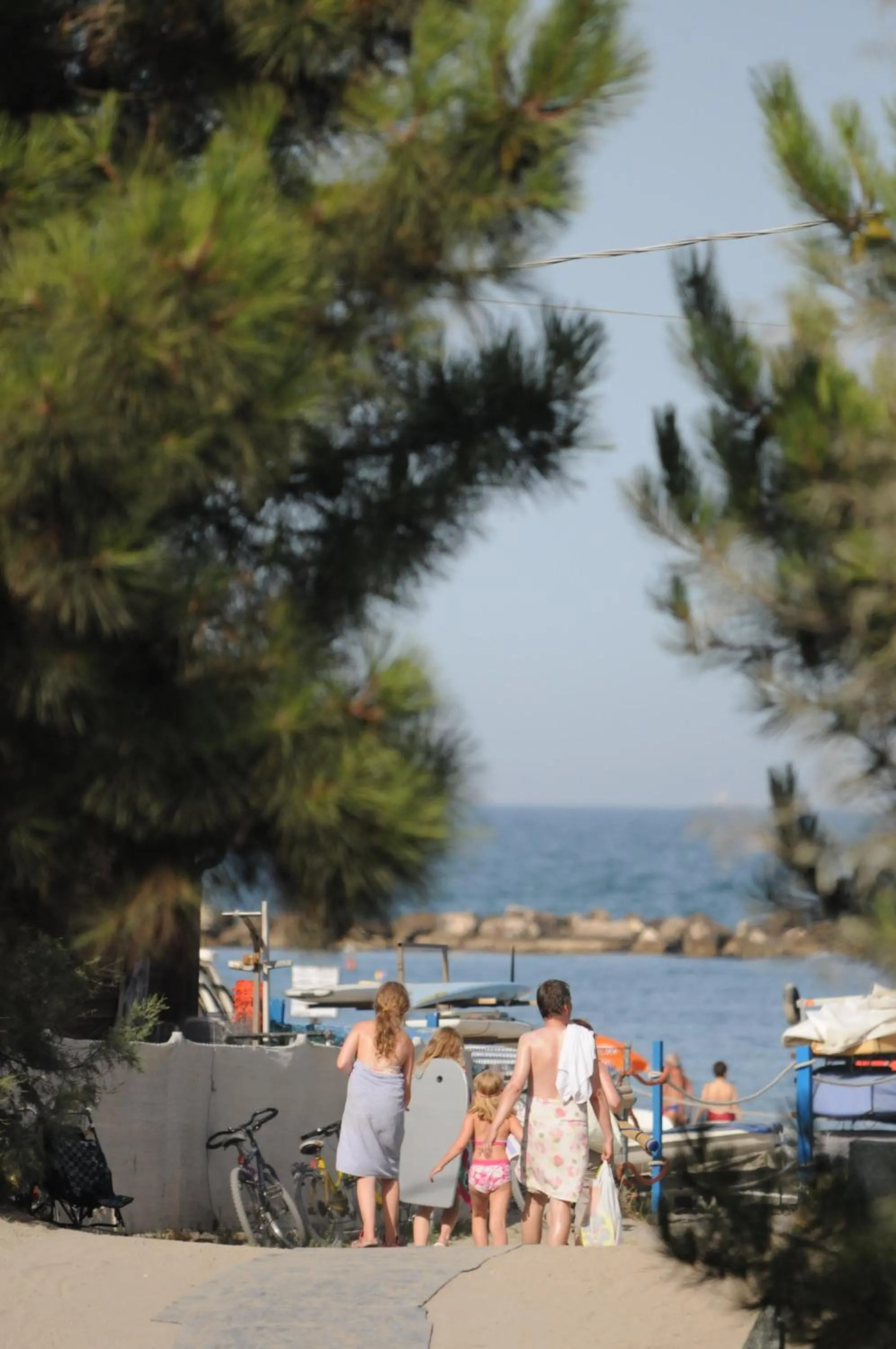 People in Club del Sole Adriano Family Camping Village