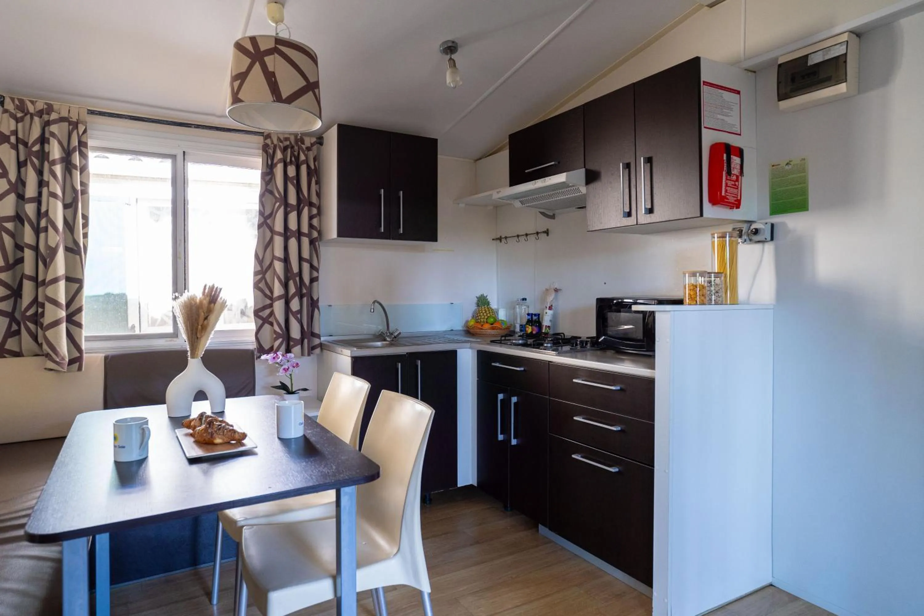 Living room in Club del Sole Adriano Family Camping Village