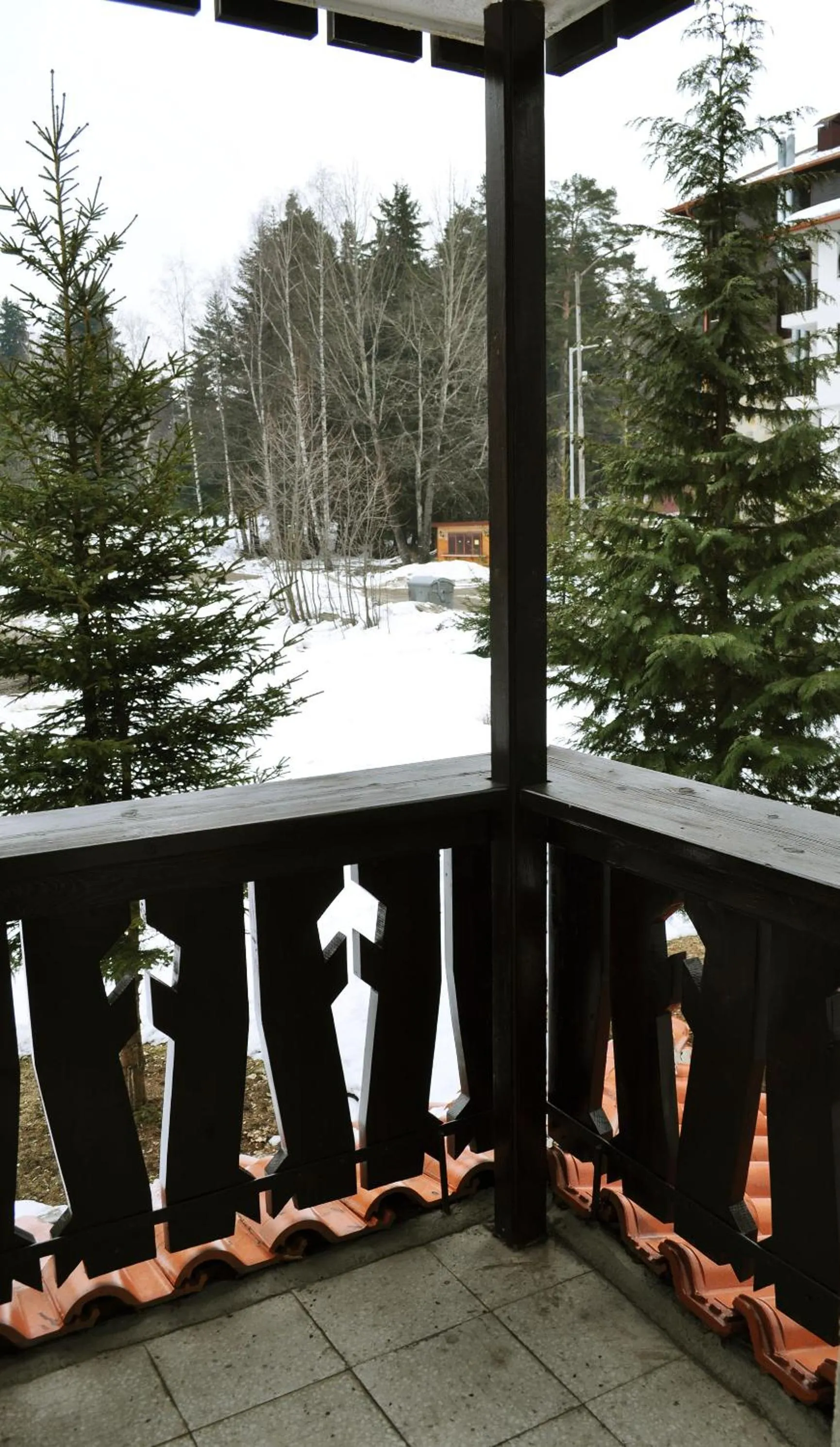 Balcony/Terrace in Victoria Hotel Borovets - Free Parking