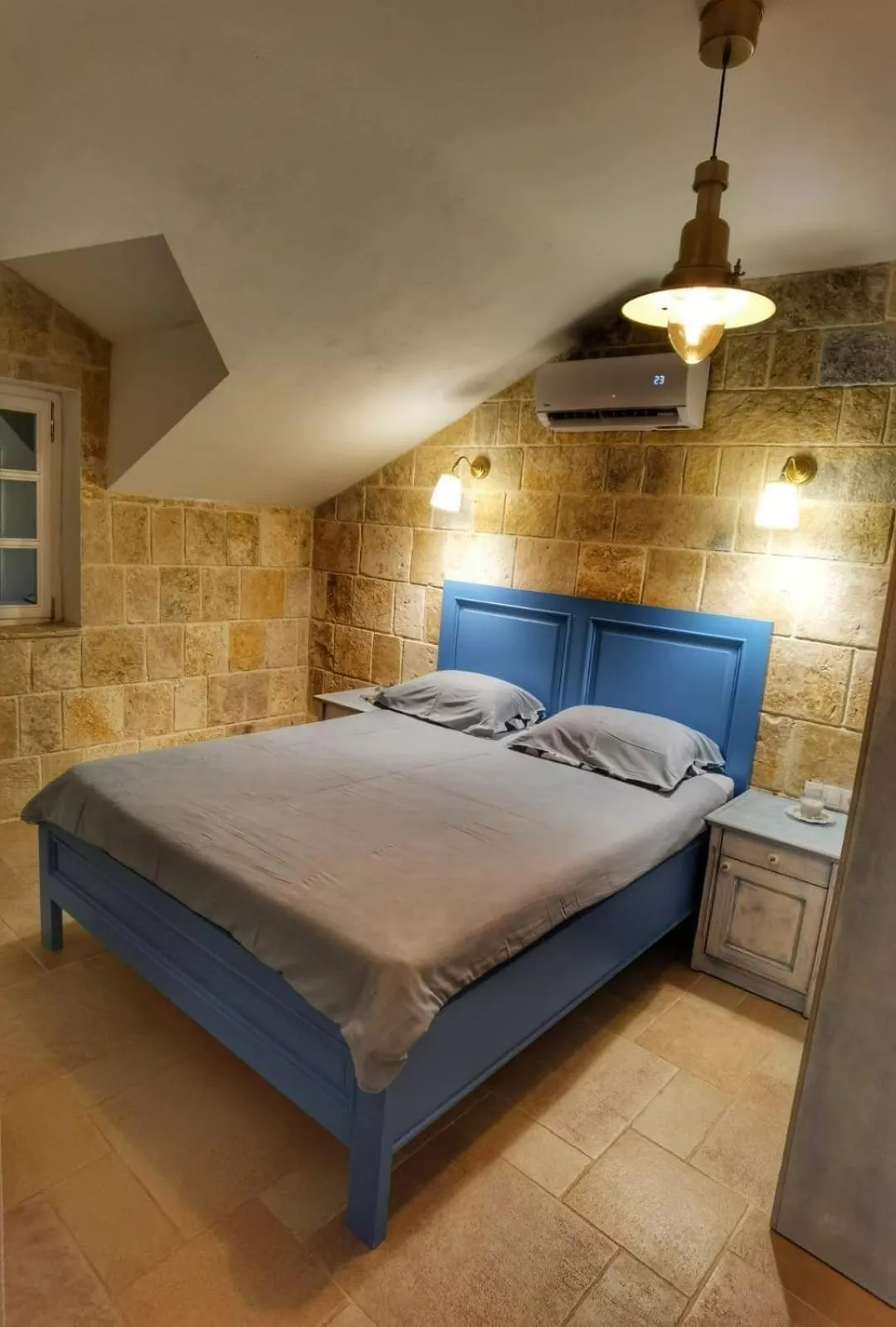 Bedroom, Bed in Villa Mare