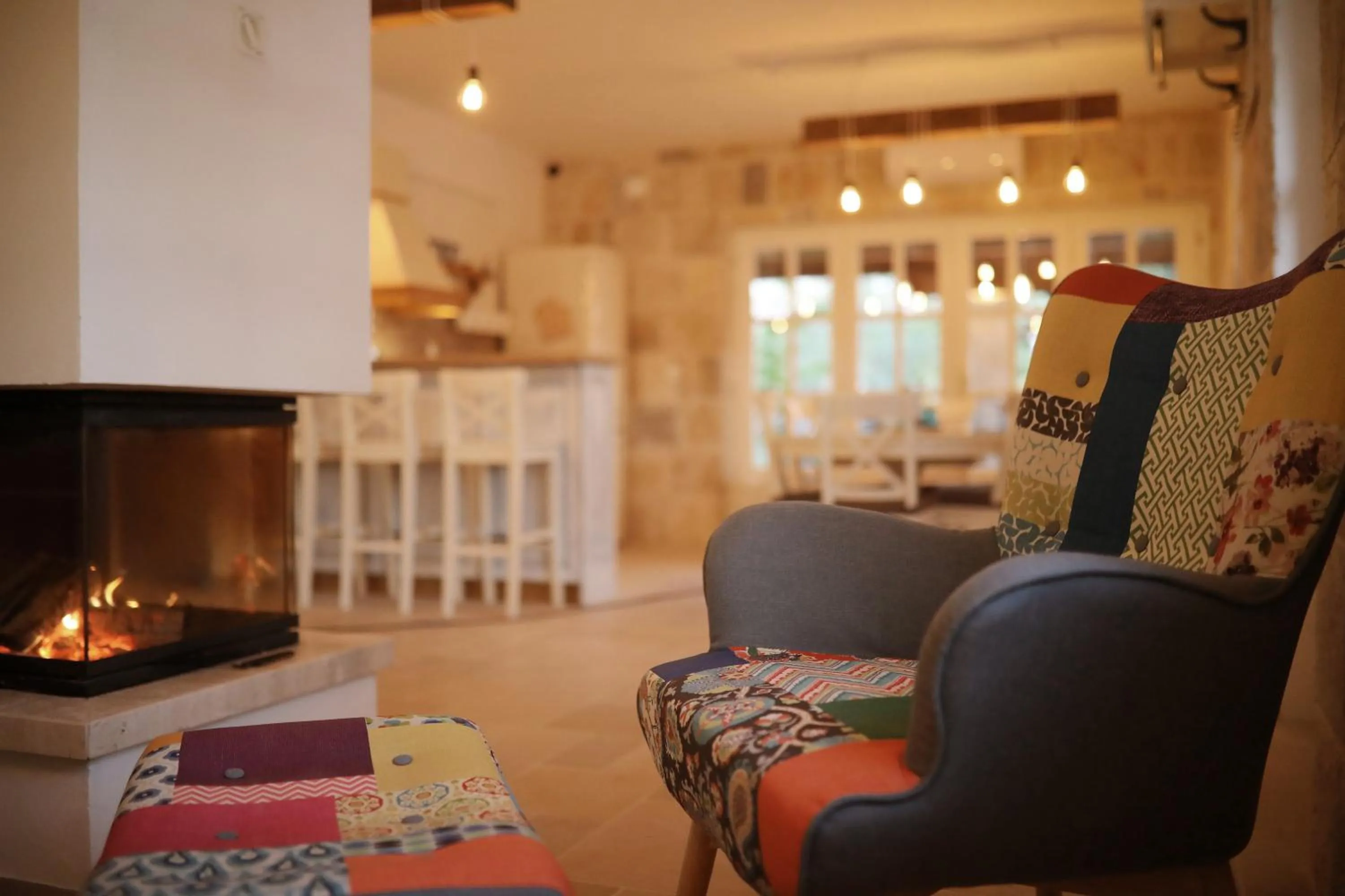 Living room in Villa Mare