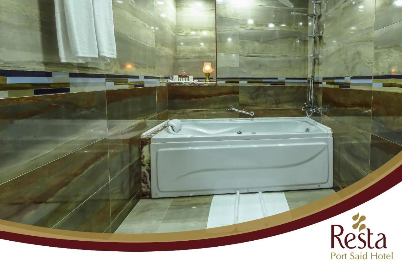 Bathroom in Resta Port Said Hotel