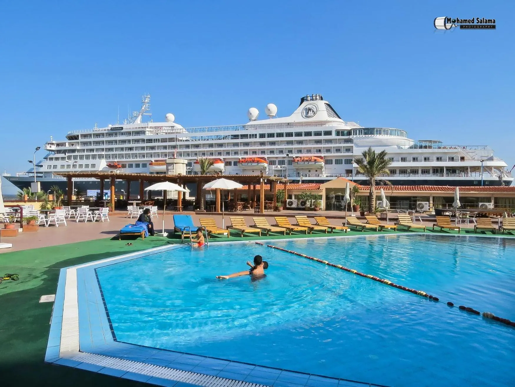 Swimming pool in Resta Port Said Hotel
