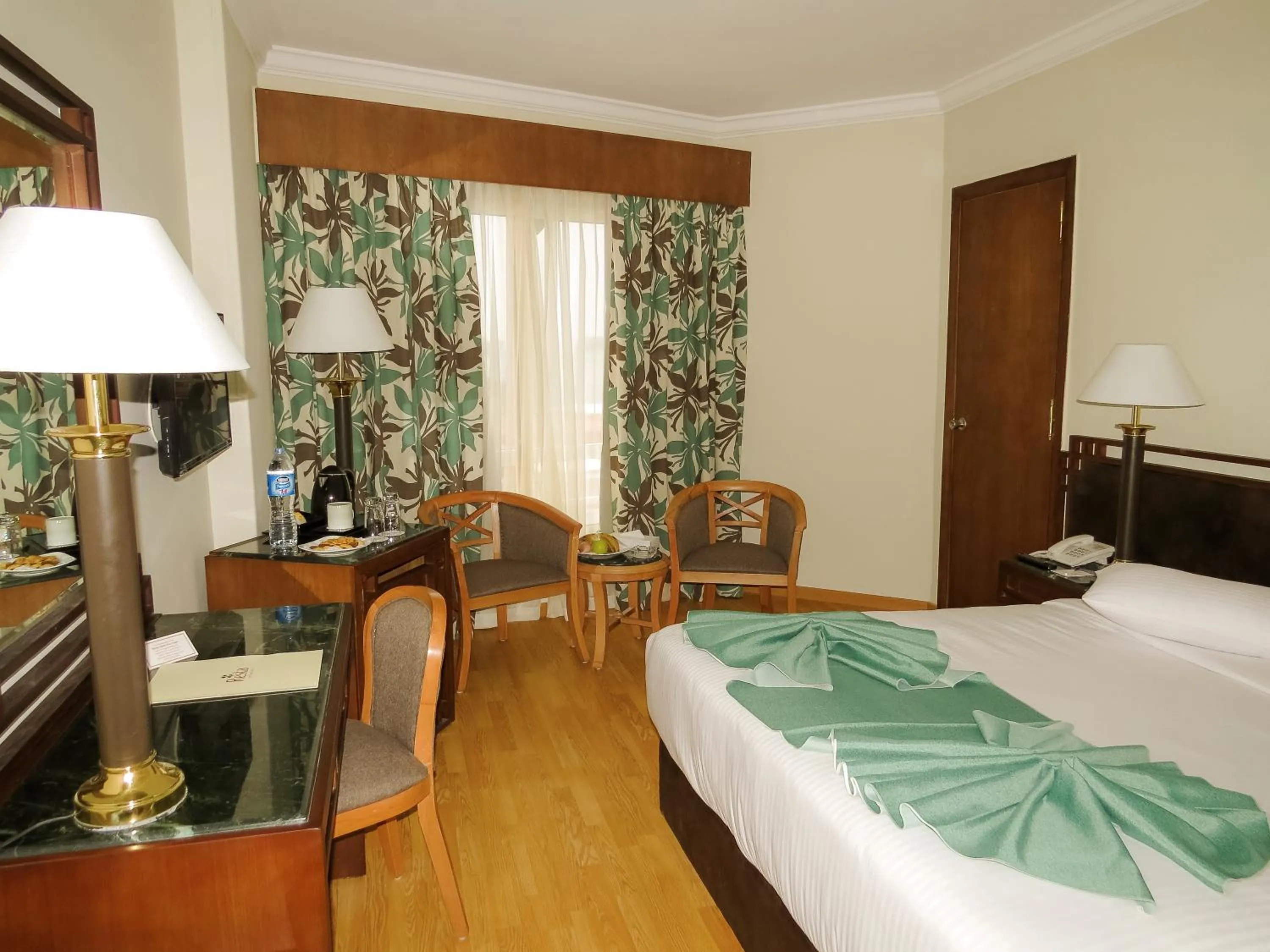 Photo of the whole room, Bed in Resta Port Said Hotel