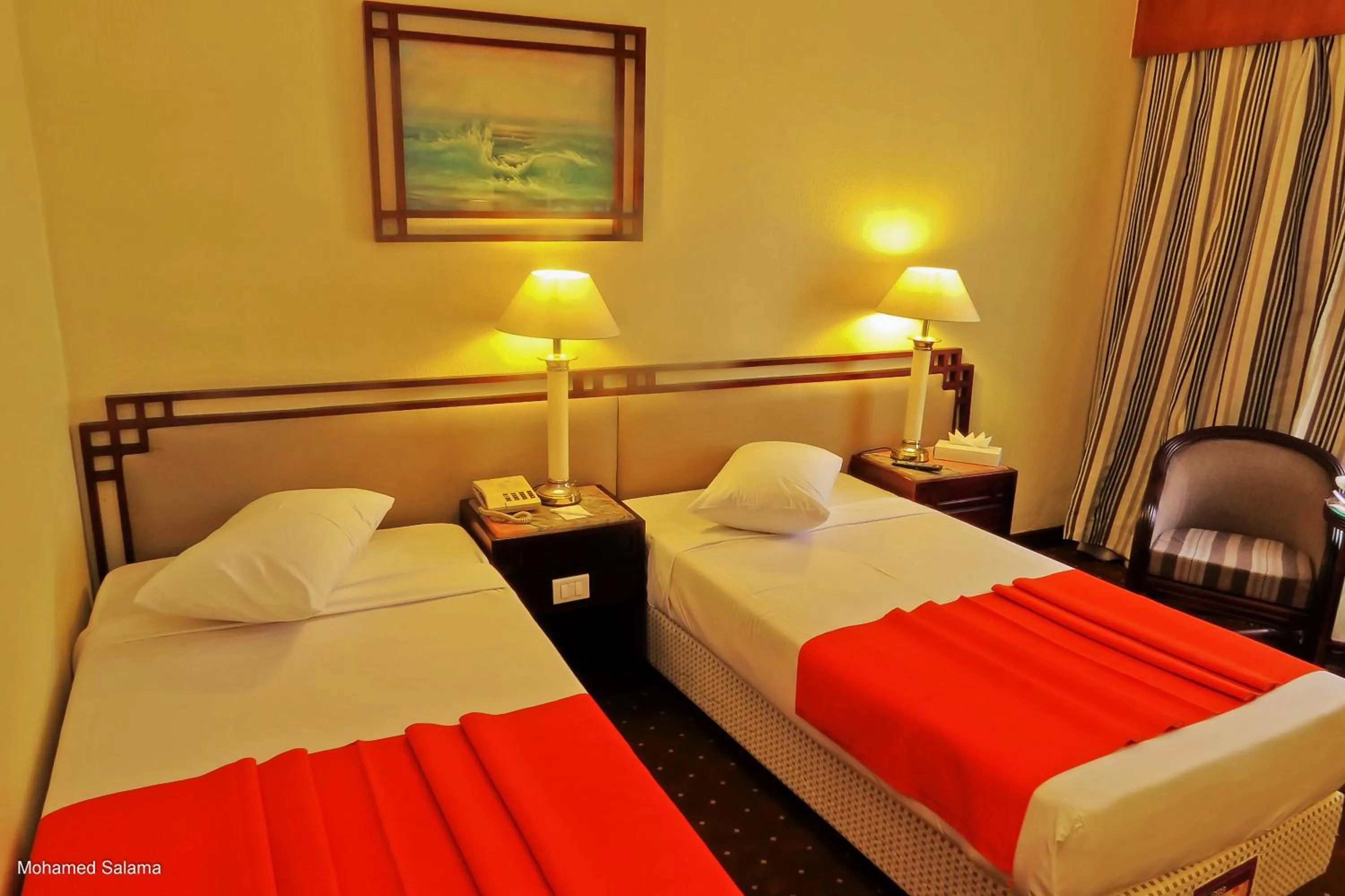 Bed in Resta Port Said Hotel