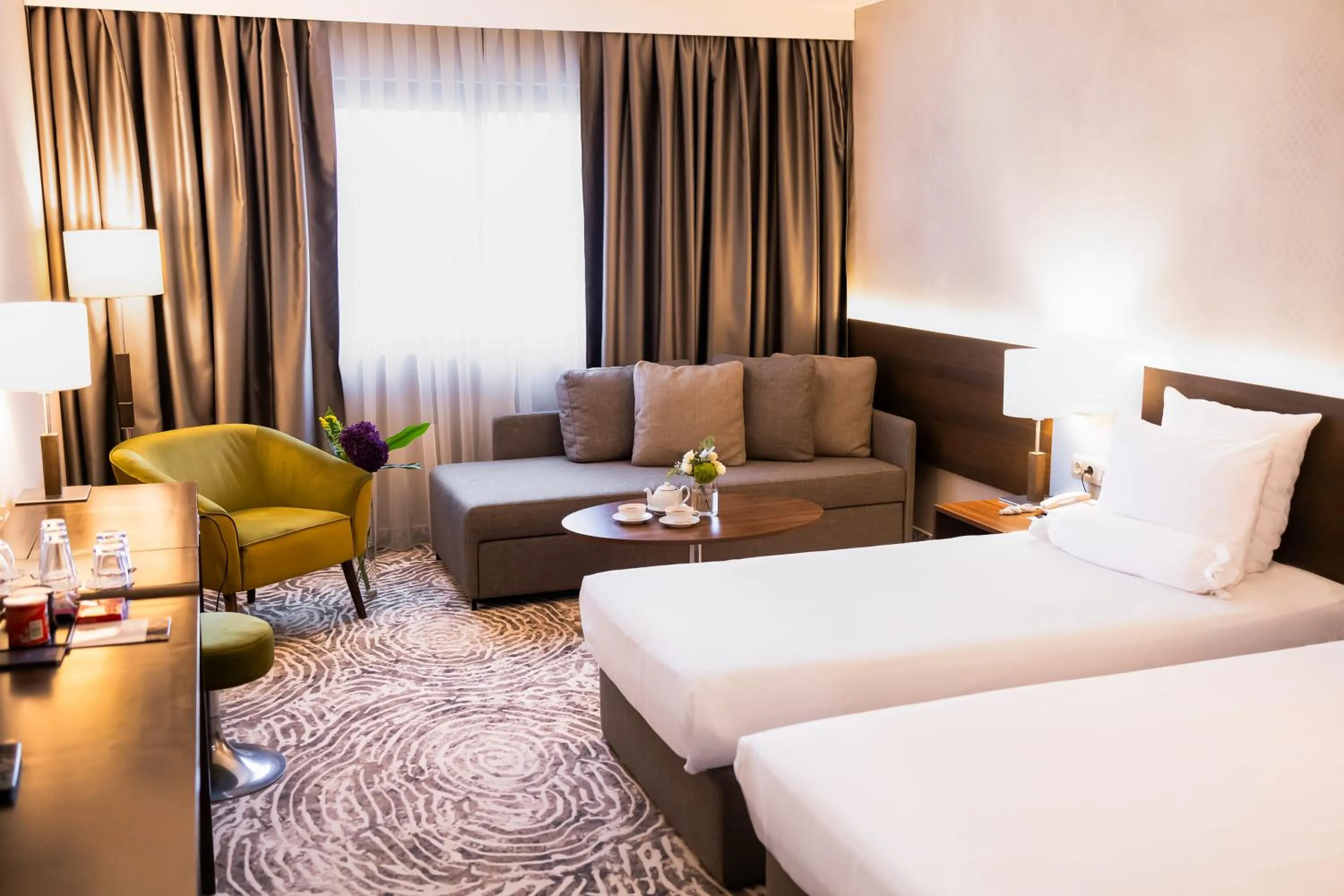 Bed in Grand Hotel Plovdiv