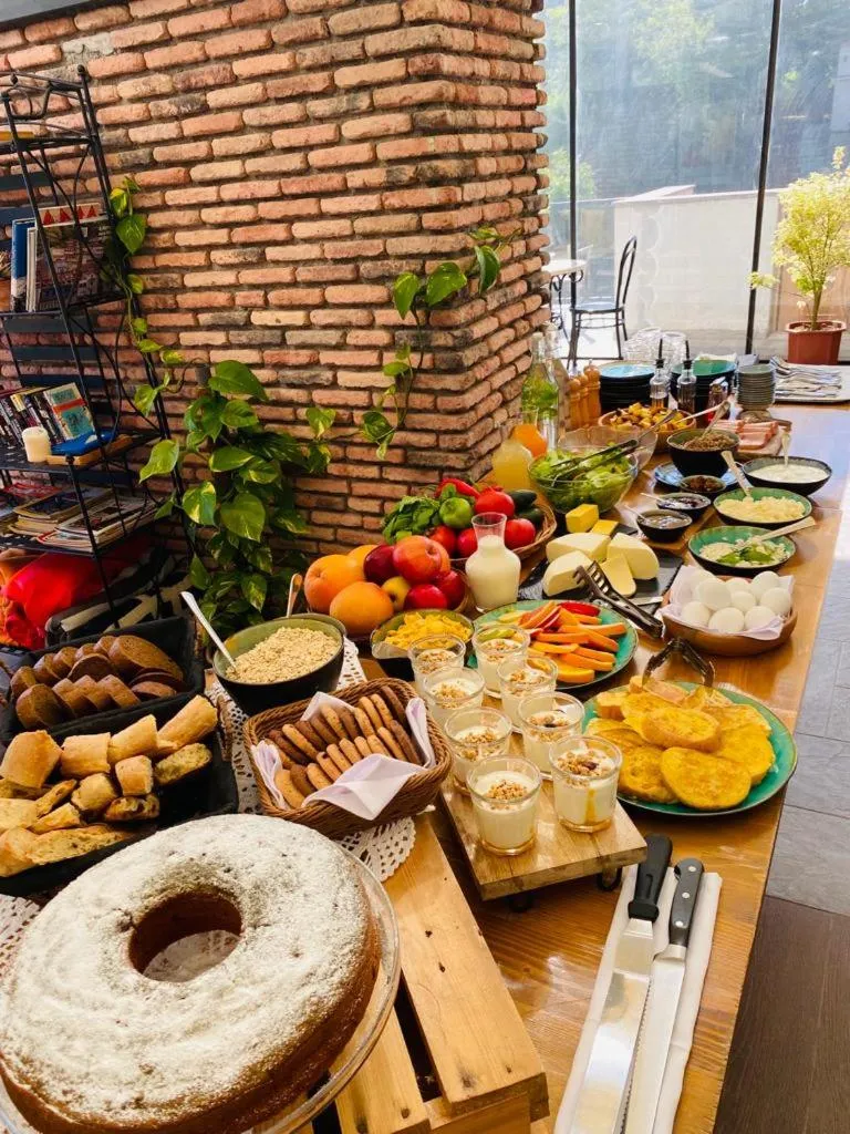 Buffet breakfast in Hotel Tela & Mareli Winery