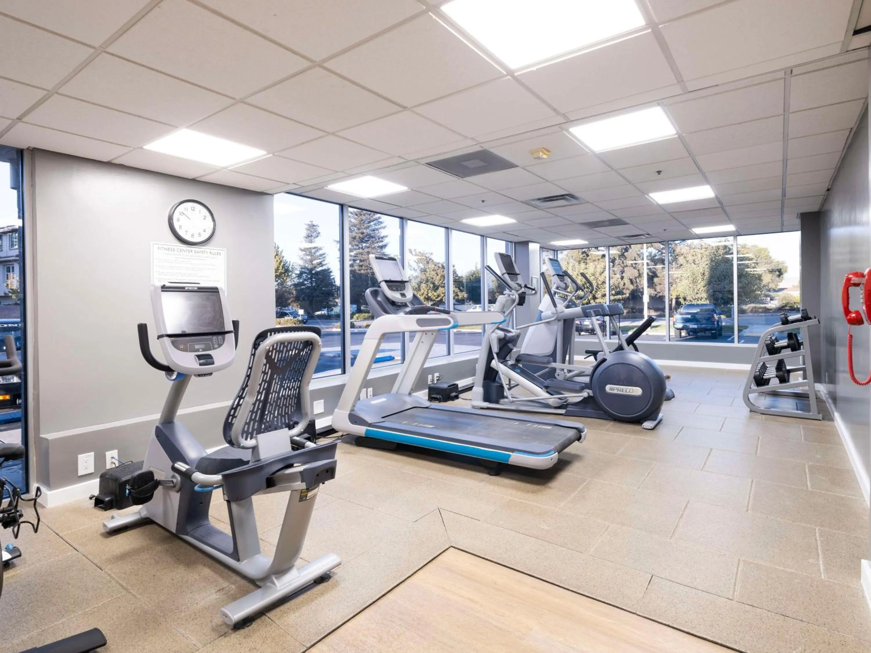 Fitness centre/facilities in Premiere Suites