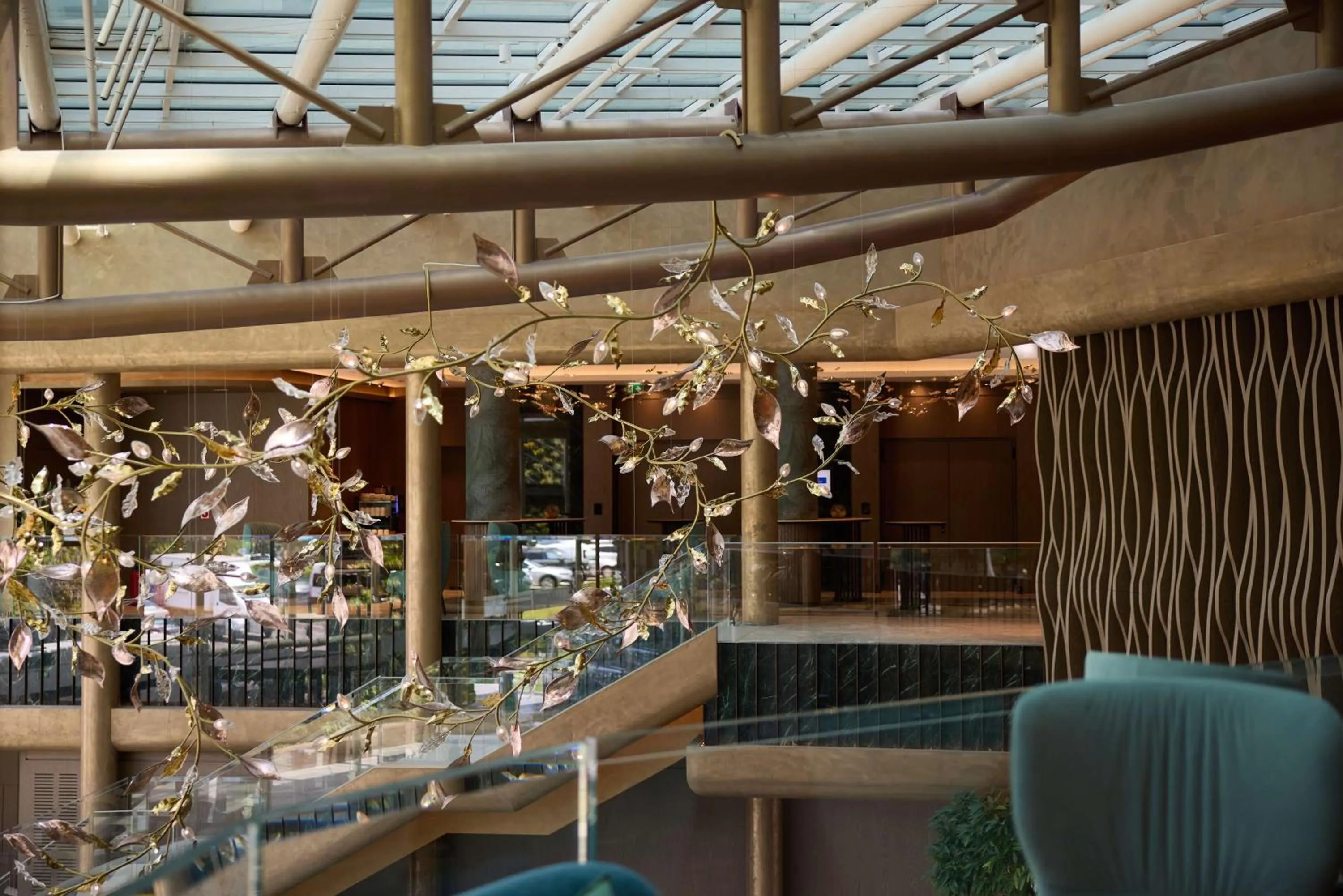 Lobby or reception in Hilton Sofia