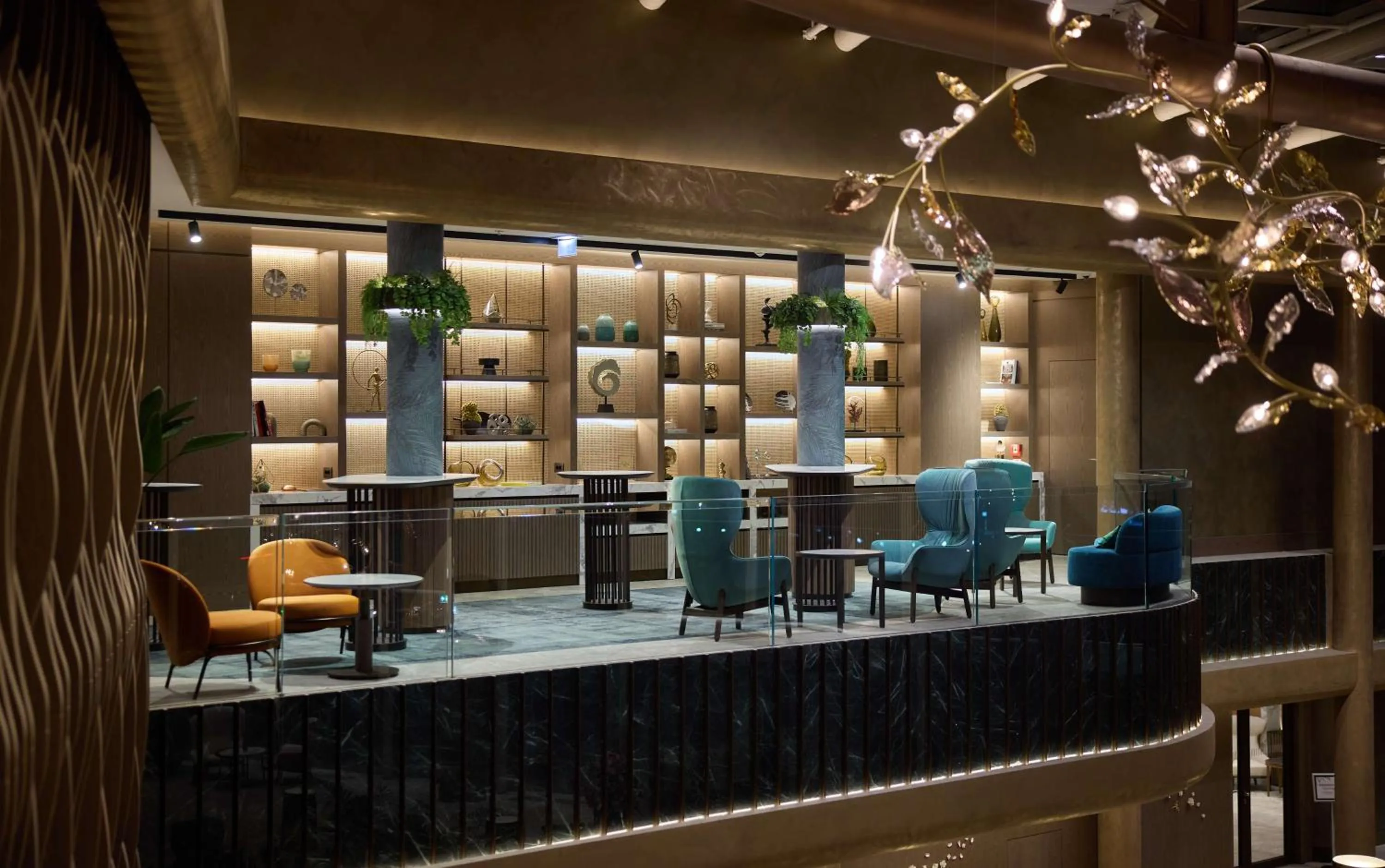 Lobby or reception in Hilton Sofia