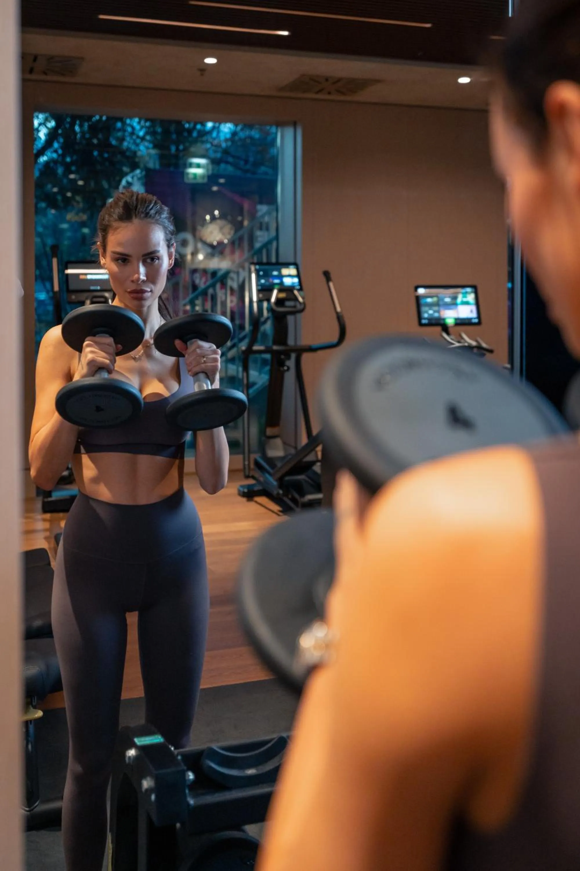 Fitness centre/facilities in Hilton Sofia