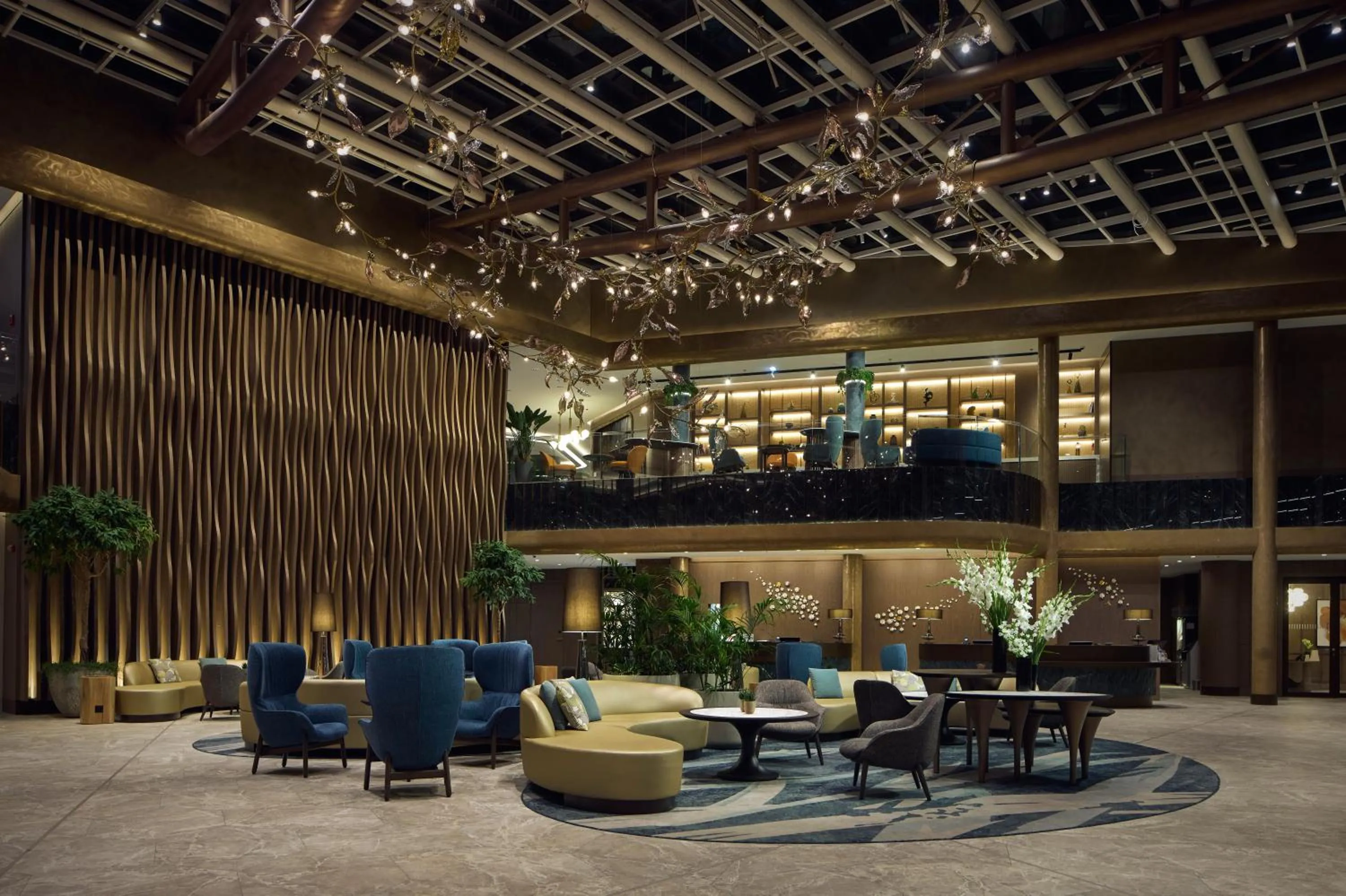 Lobby or reception in Hilton Sofia