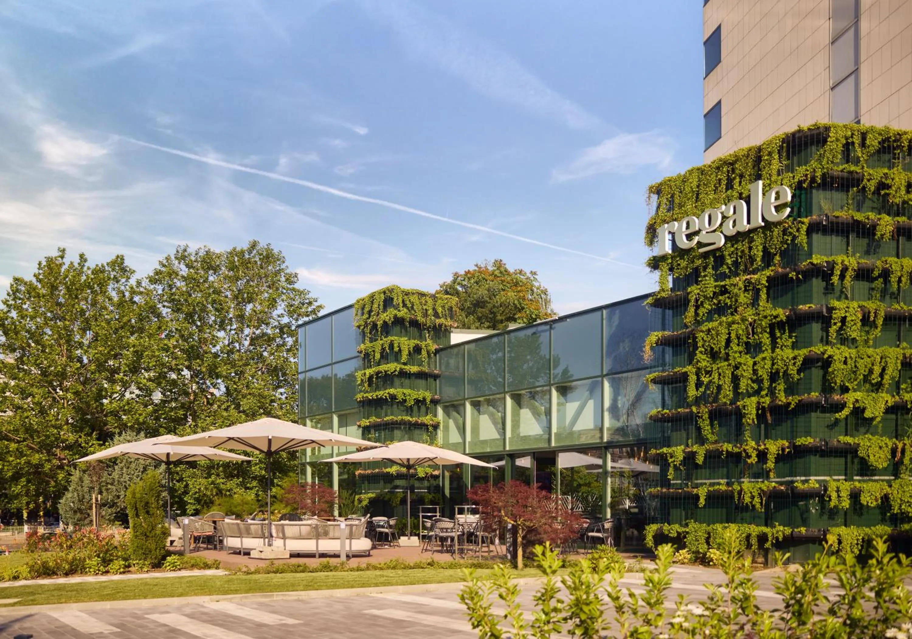 Balcony/Terrace in Hilton Sofia