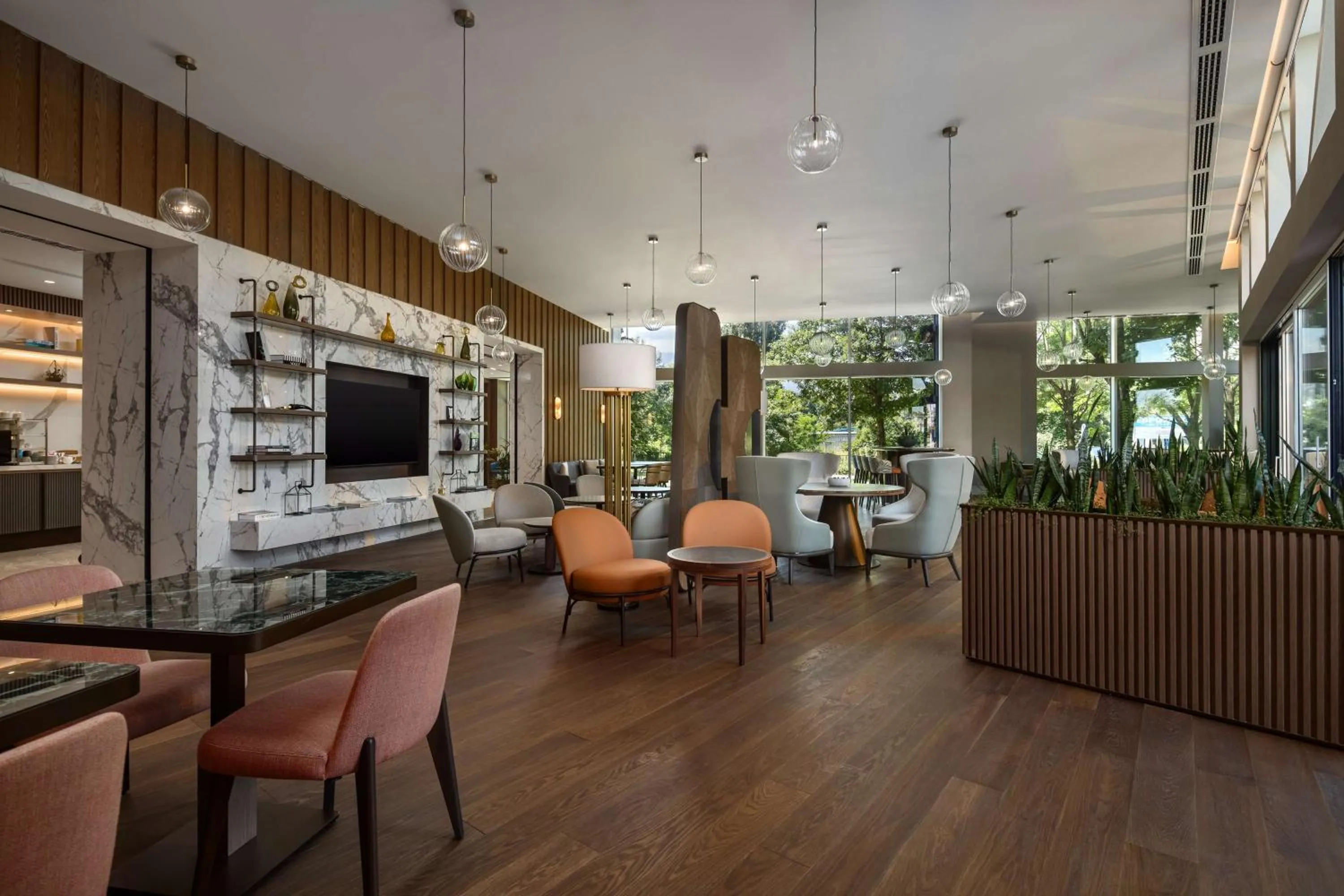 Lounge or bar in Hilton Sofia