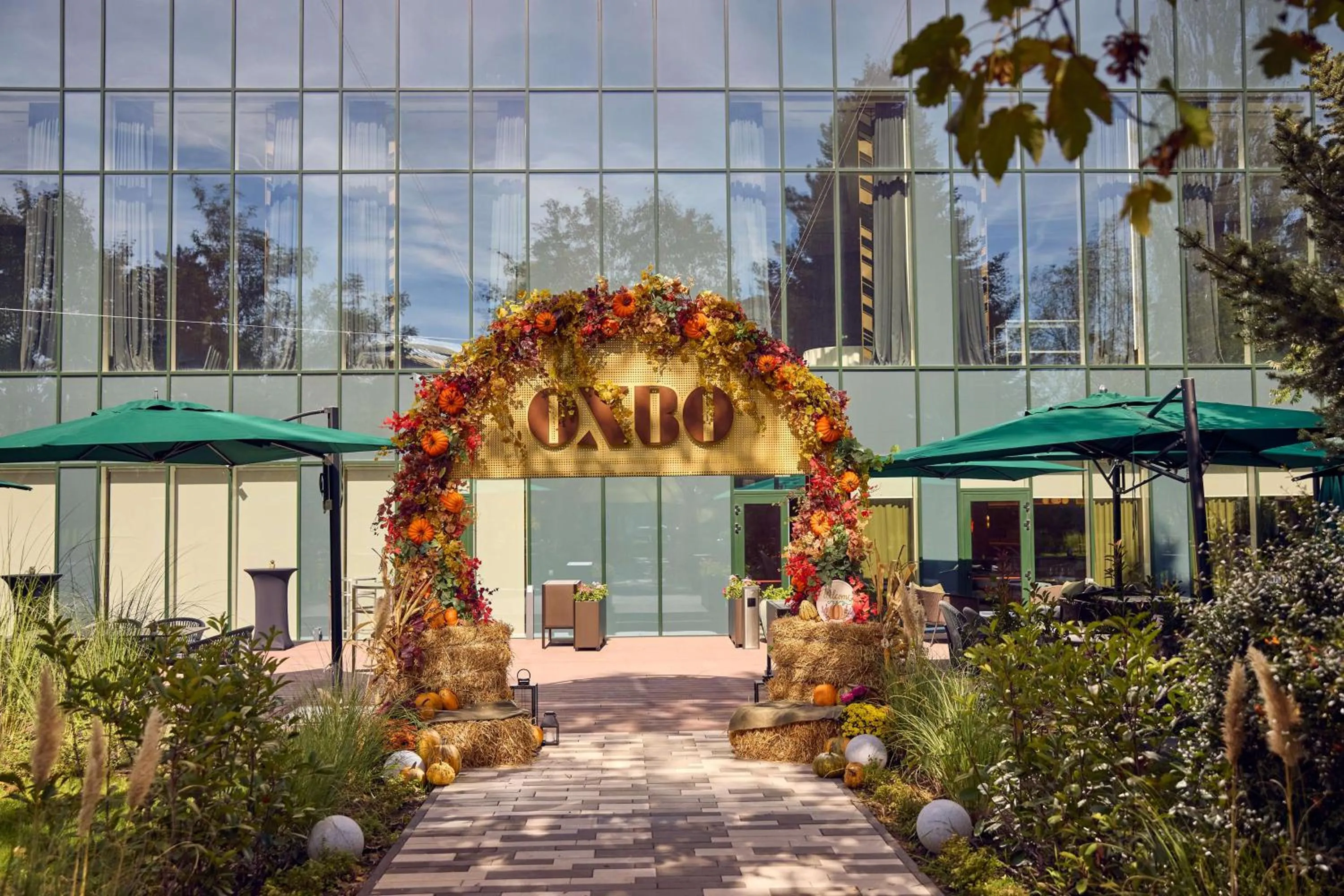 Patio in Hilton Sofia