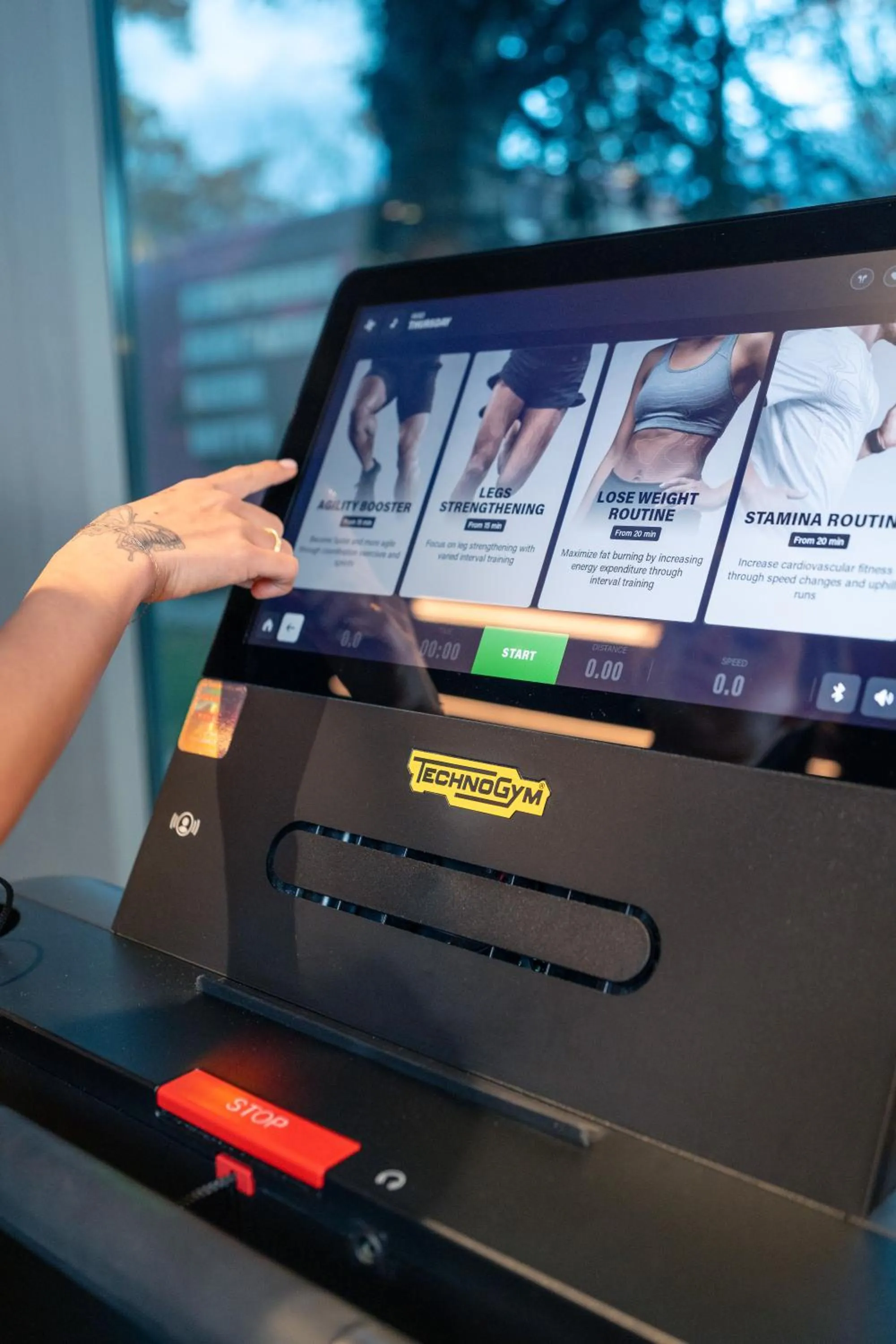 Fitness centre/facilities in Hilton Sofia