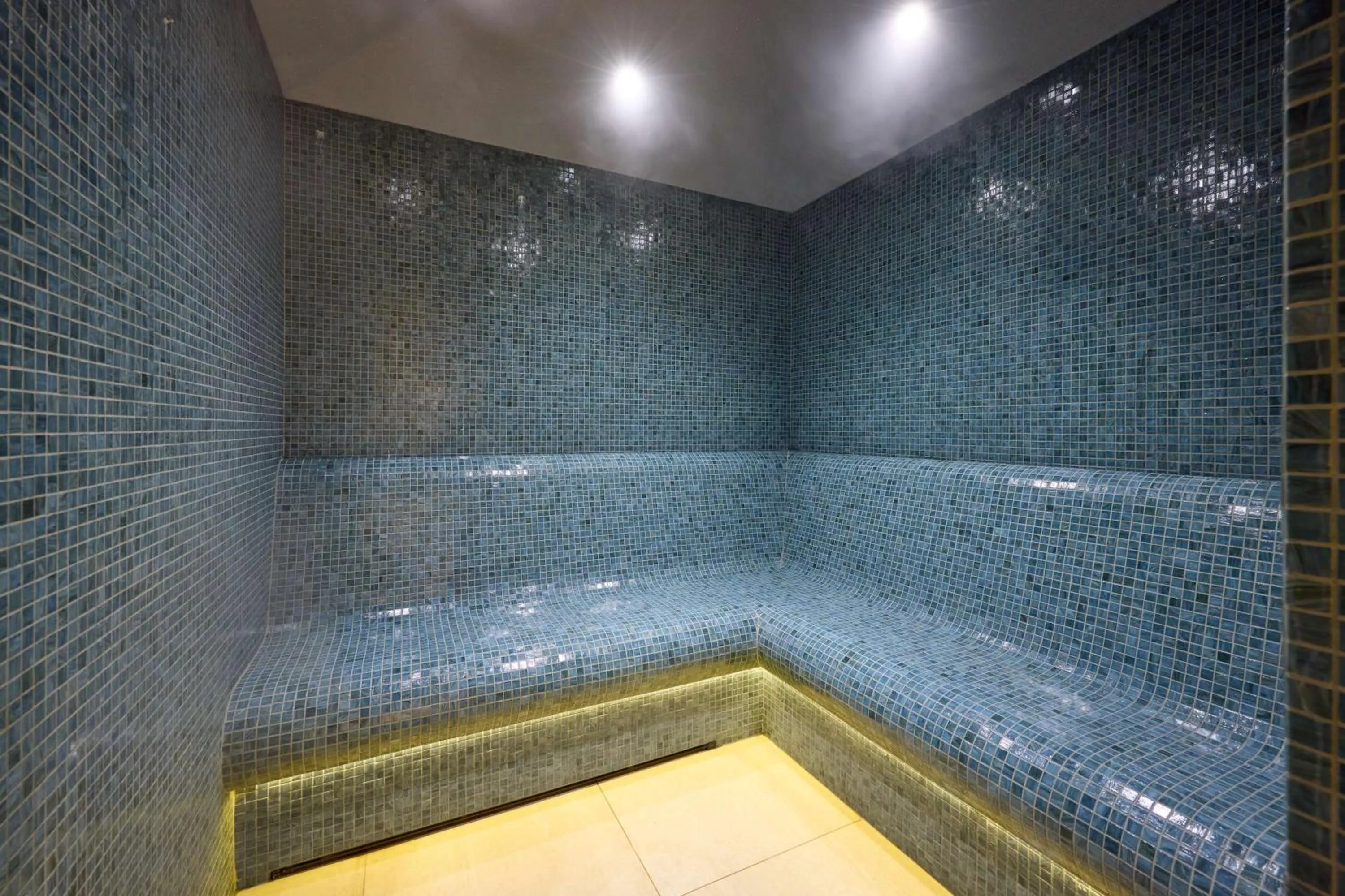 Steam room in Hilton Sofia