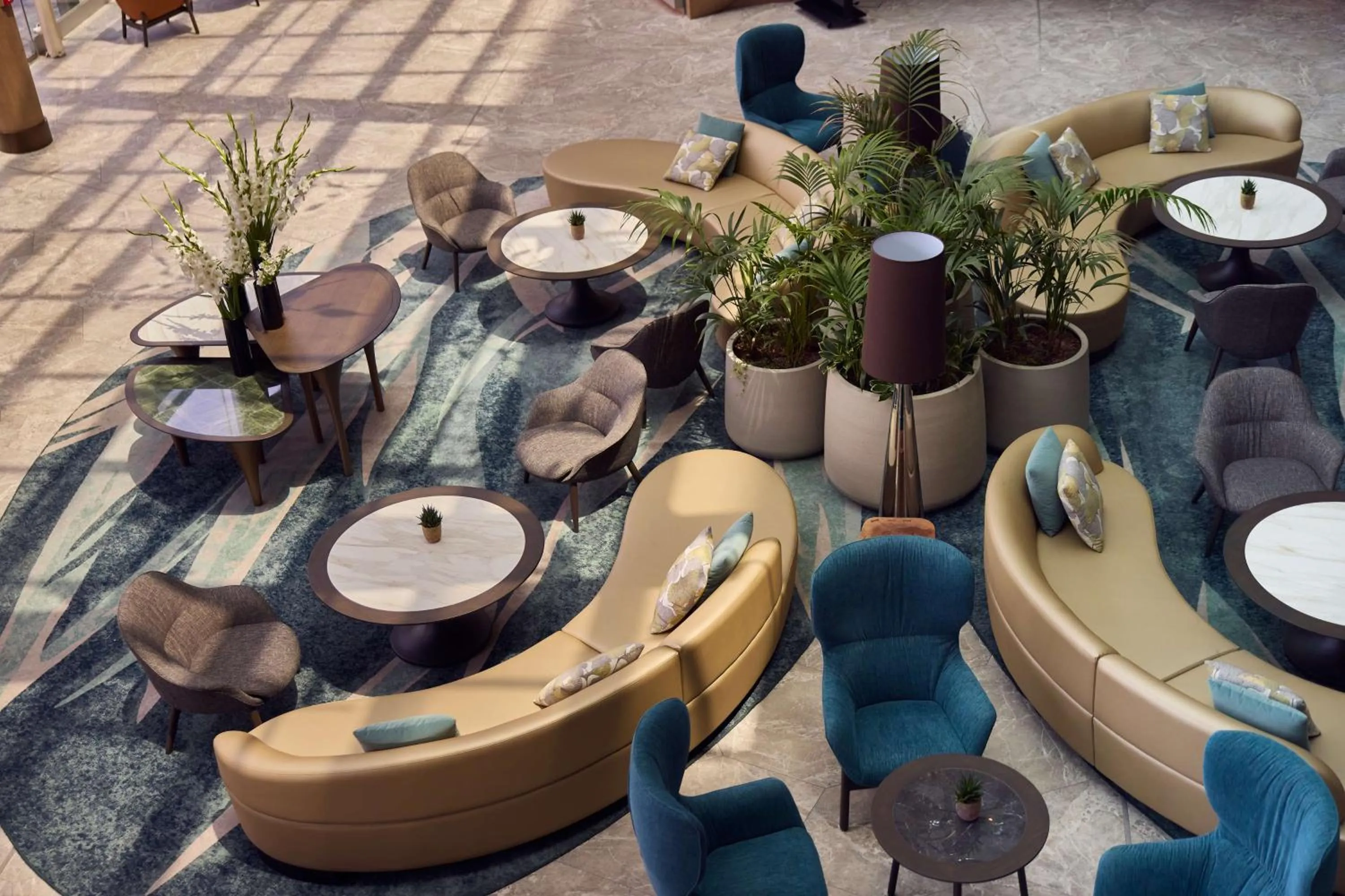 Lobby or reception in Hilton Sofia