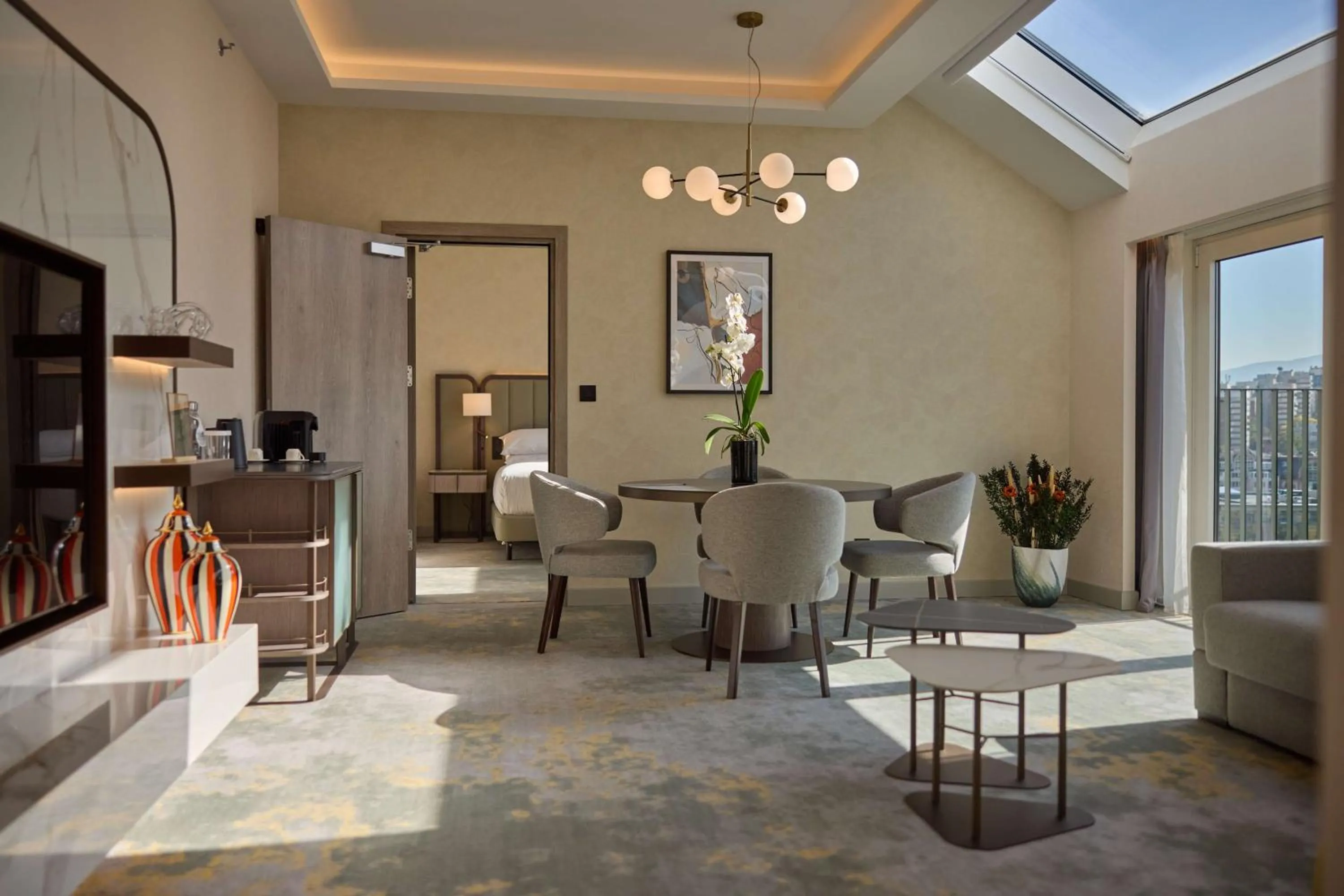 Living room in Hilton Sofia