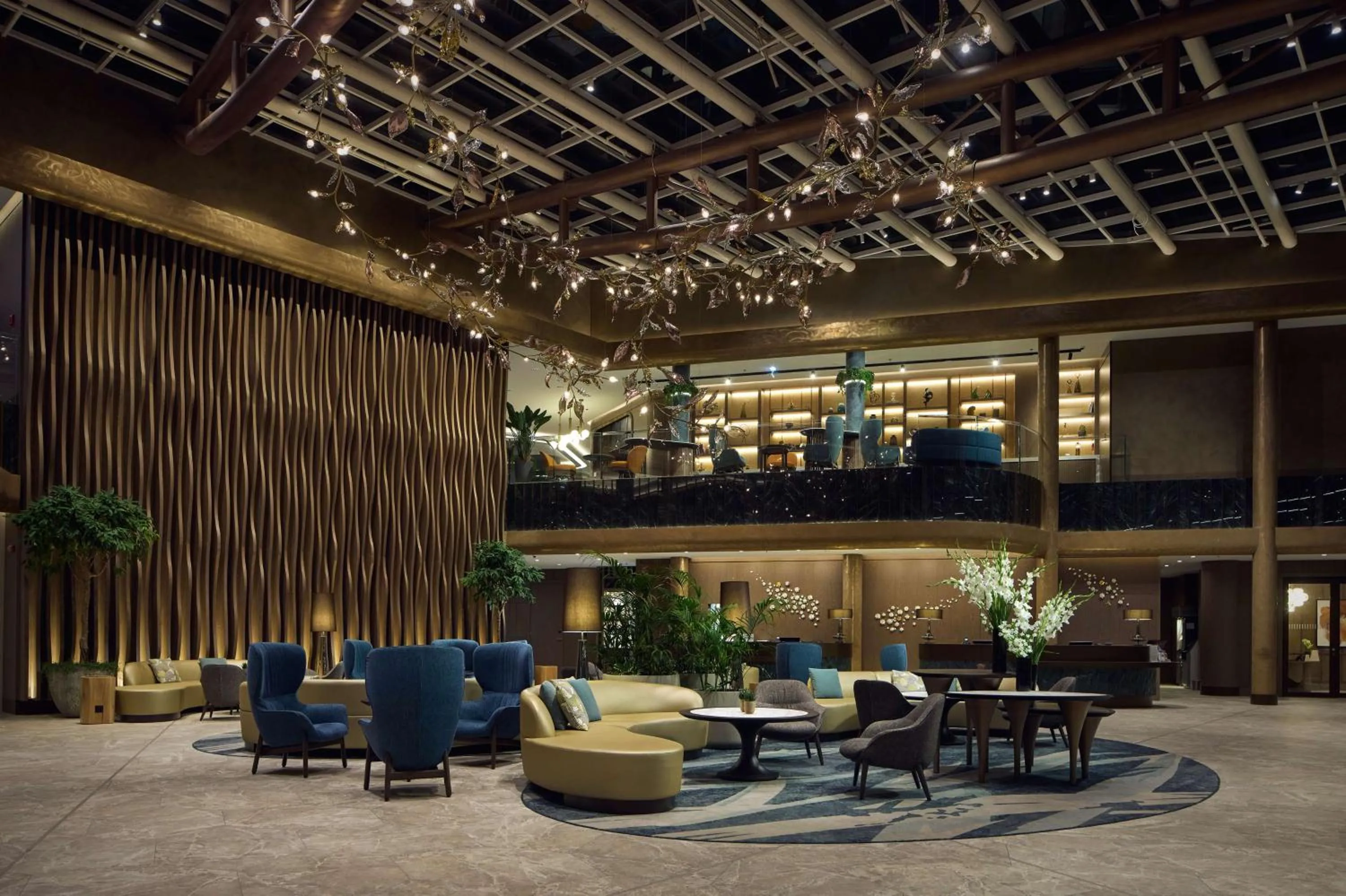 Lobby or reception in Hilton Sofia