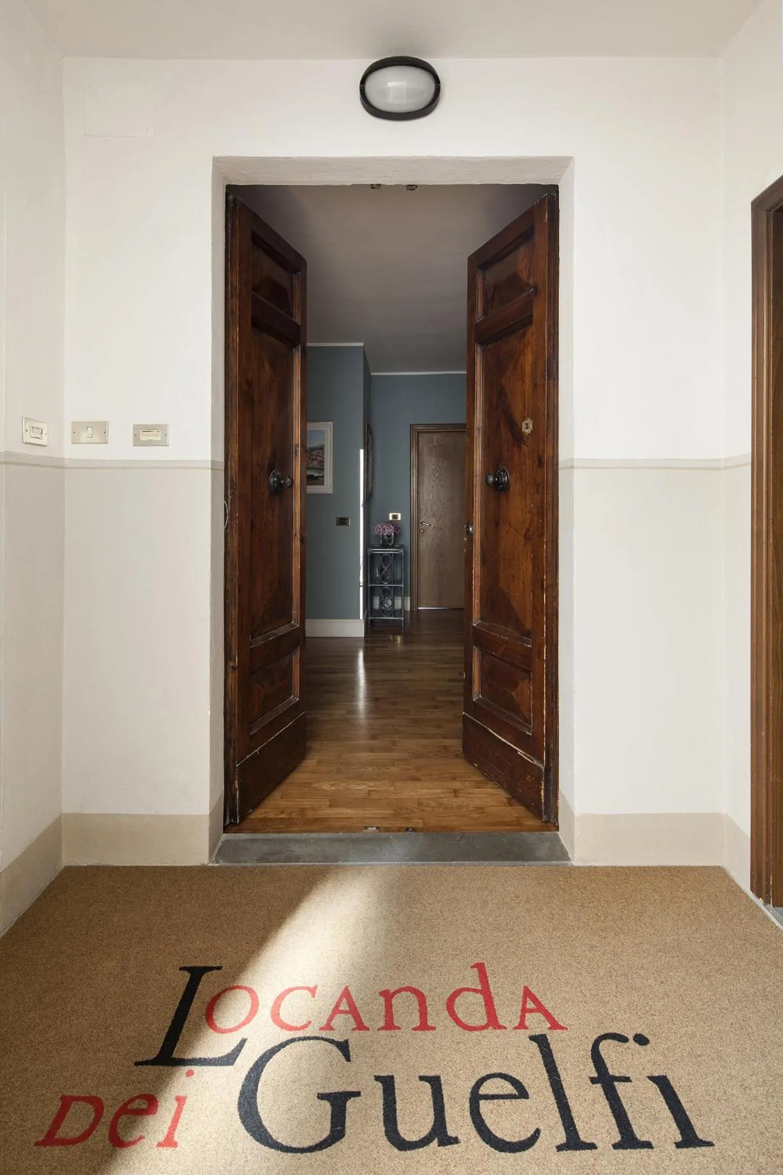 Lobby or reception in Locanda Dei Guelfi