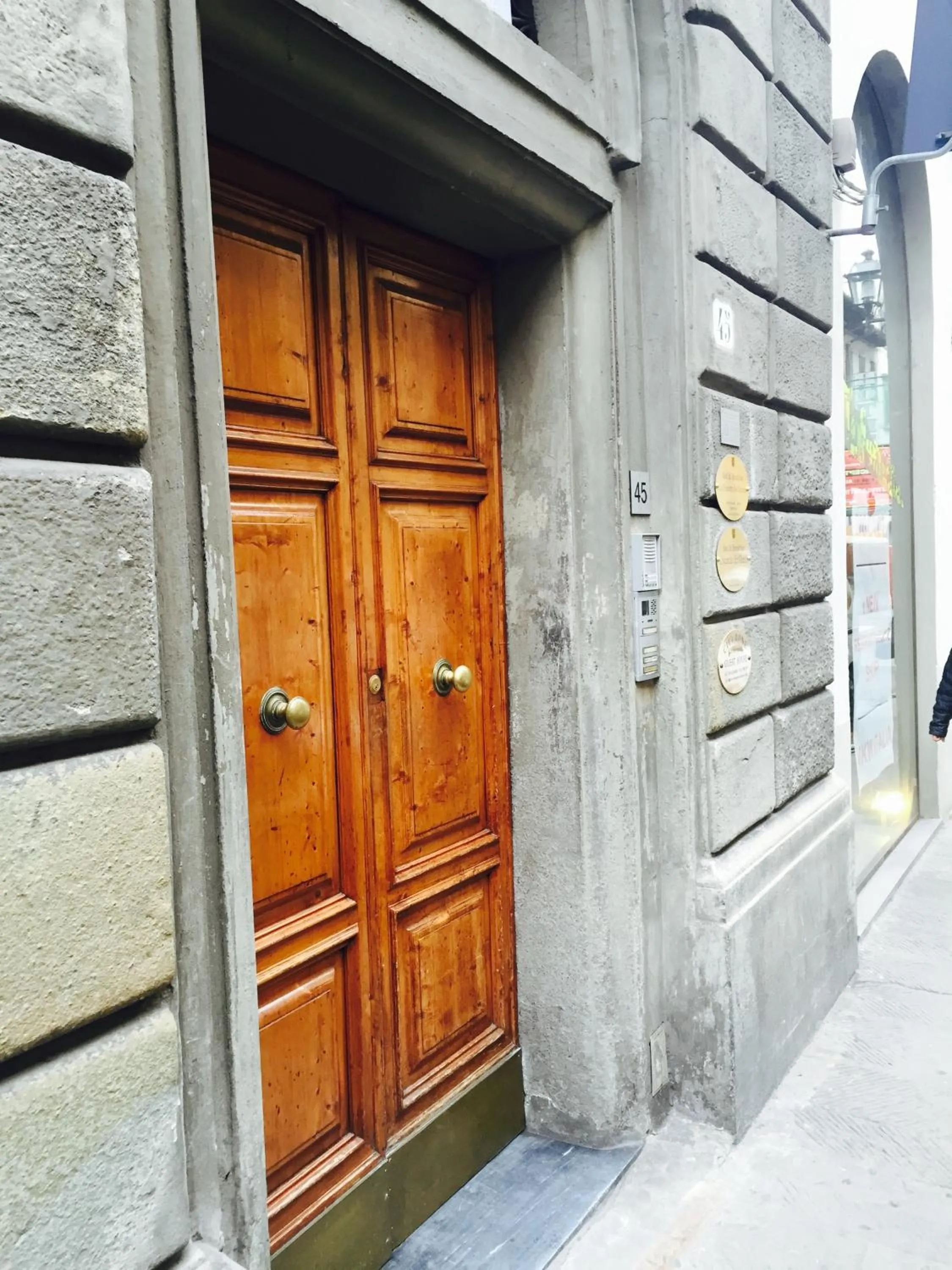 Facade/entrance in Locanda Dei Guelfi