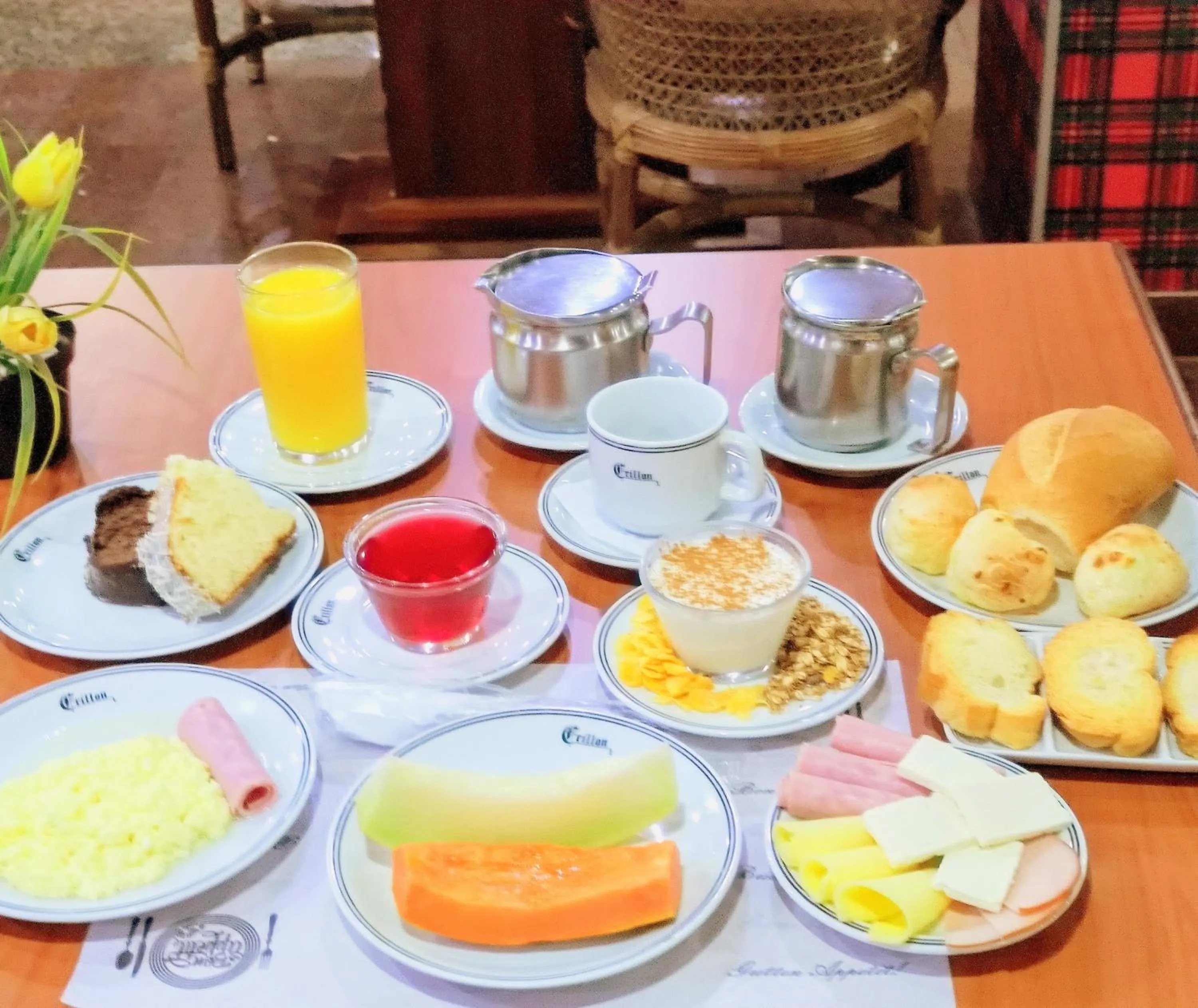 Meals in Crillon Palace Hotel