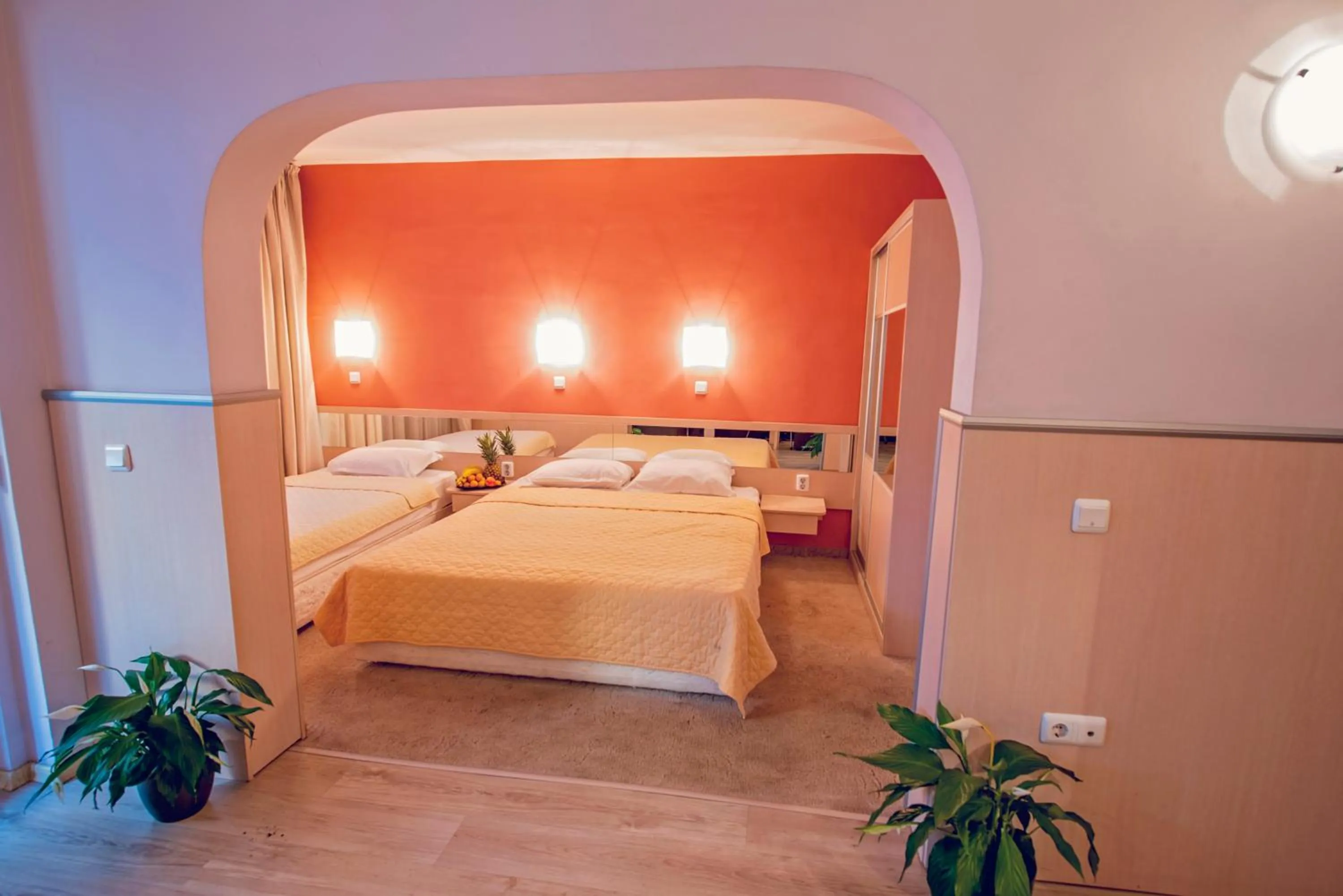 Bedroom, Bed in Family Hotel Gran Ivan