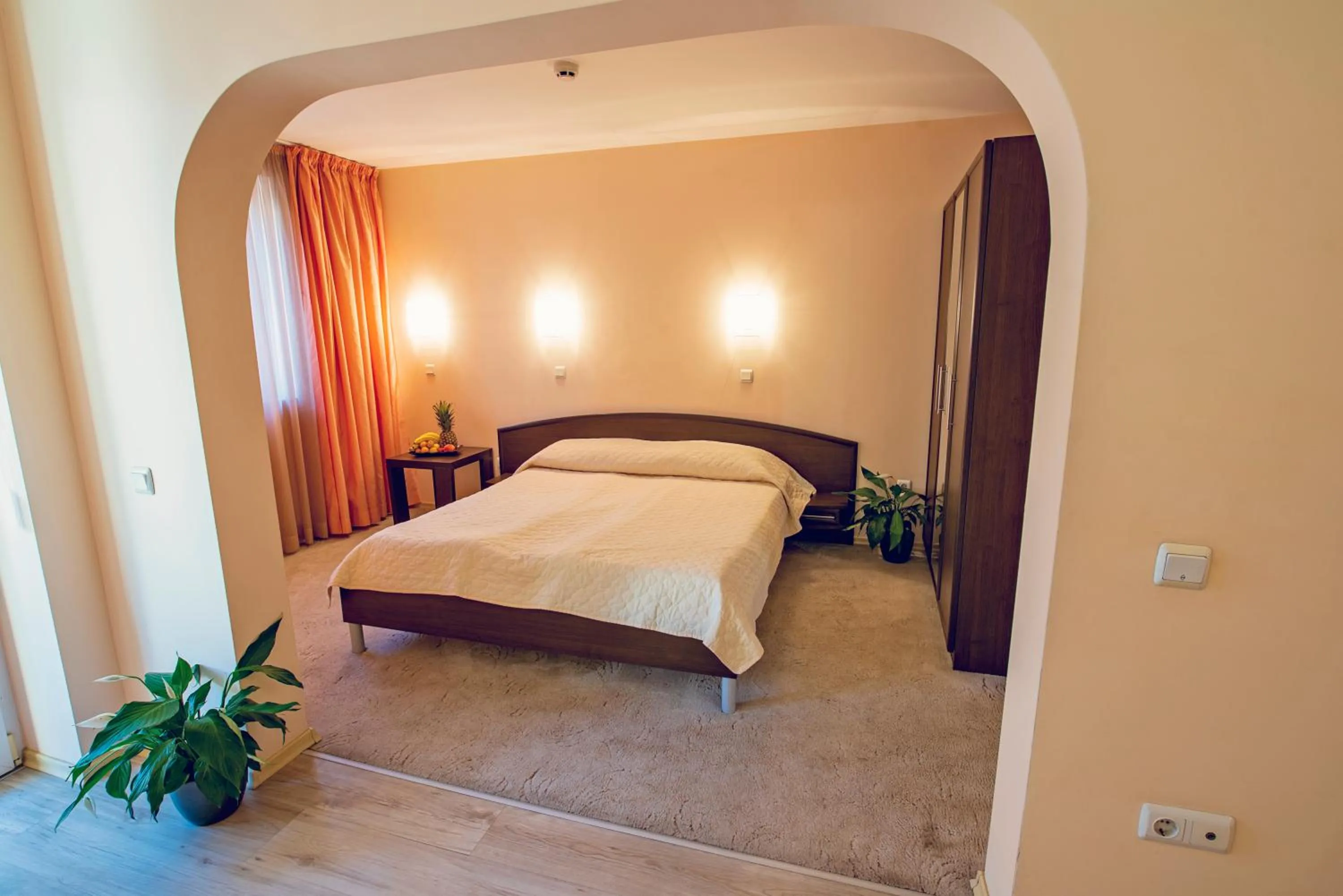 Bedroom, Bed in Family Hotel Gran Ivan