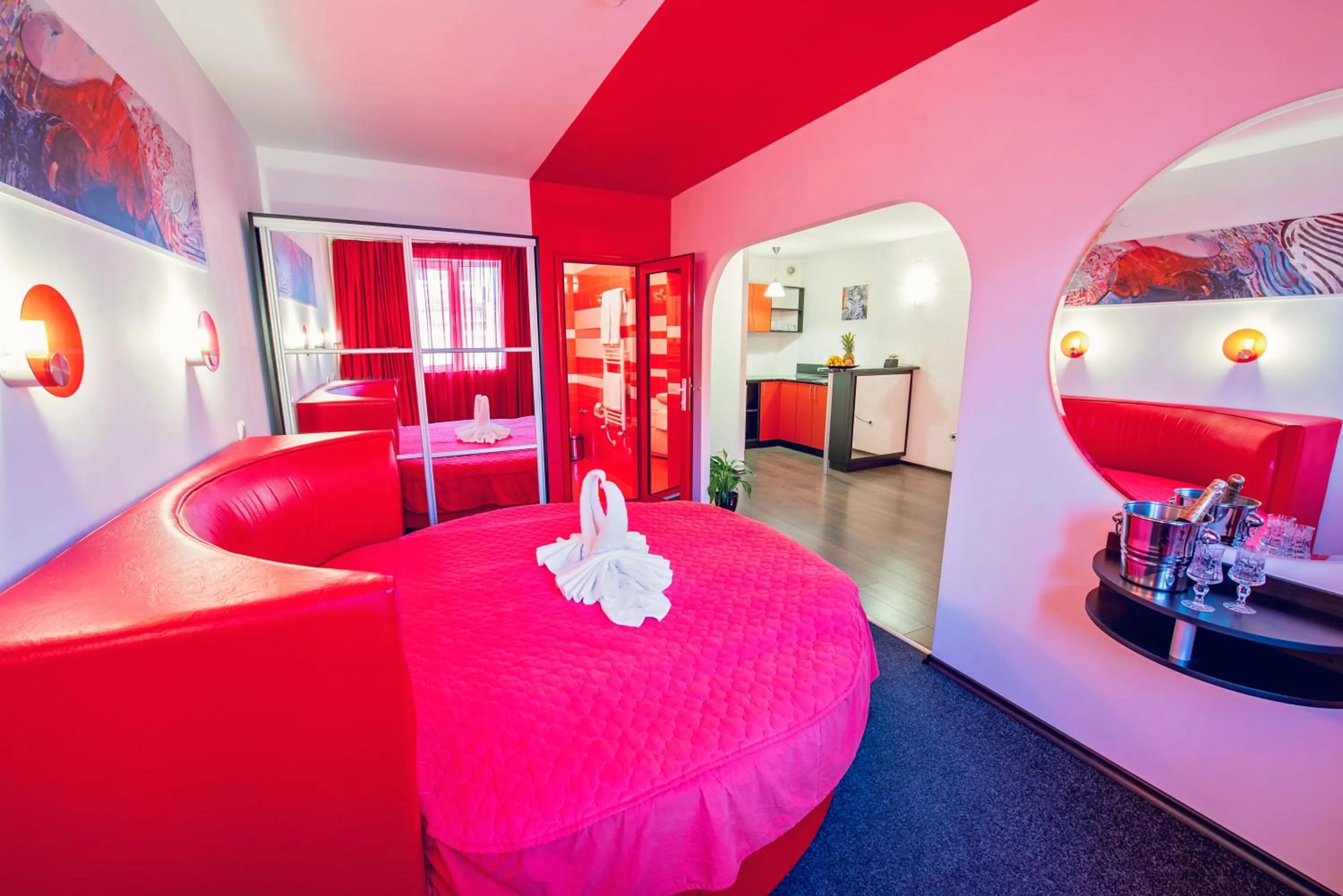 Coffee/tea facilities, Bed in Family Hotel Gran Ivan