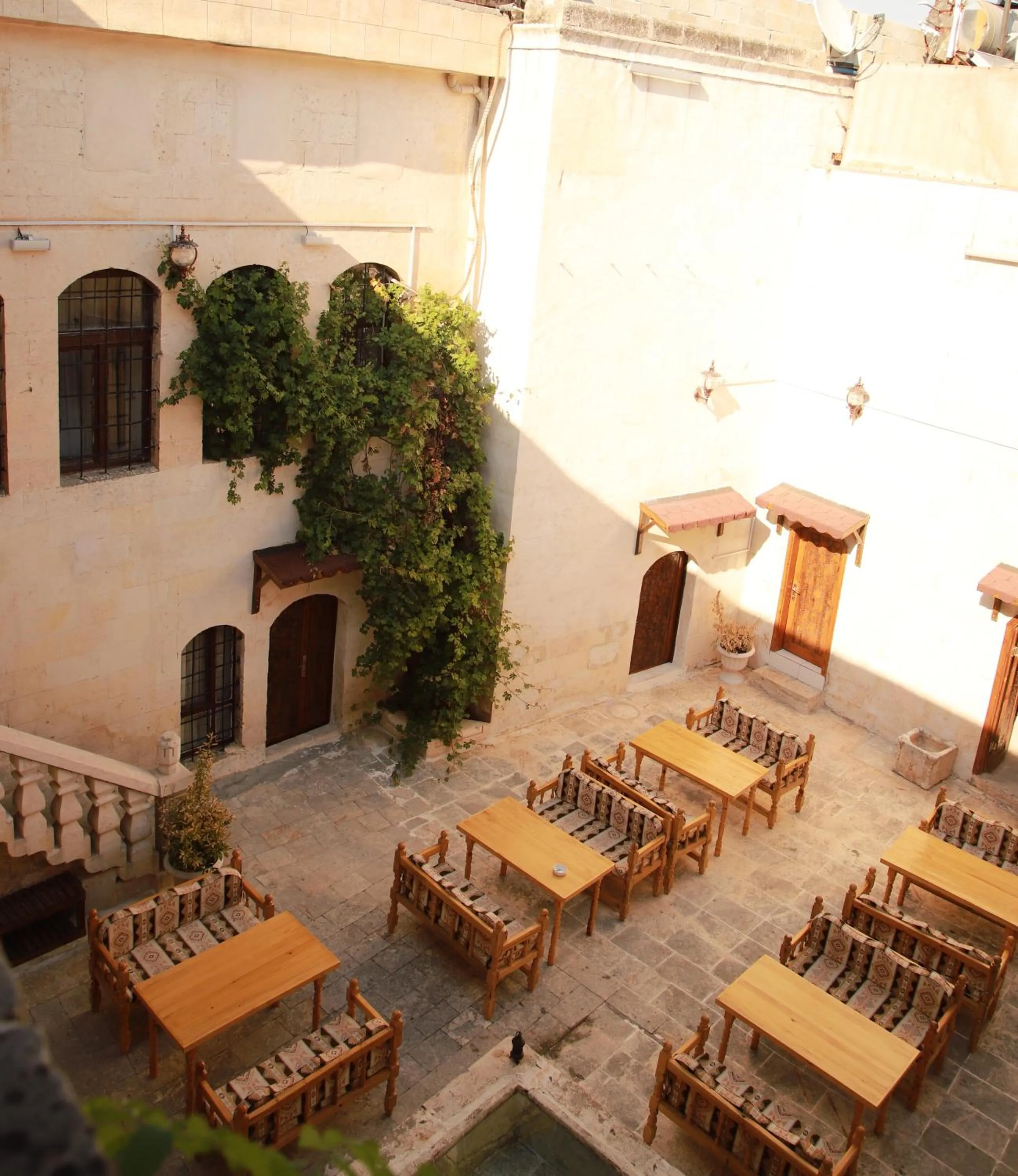 Patio in Aslan Guest House