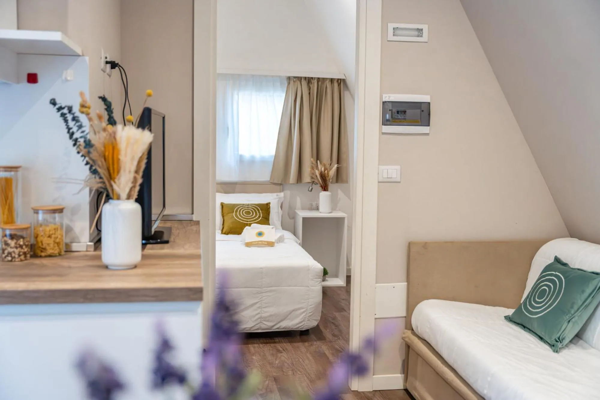 Bed in Club del Sole Spina Family Collection