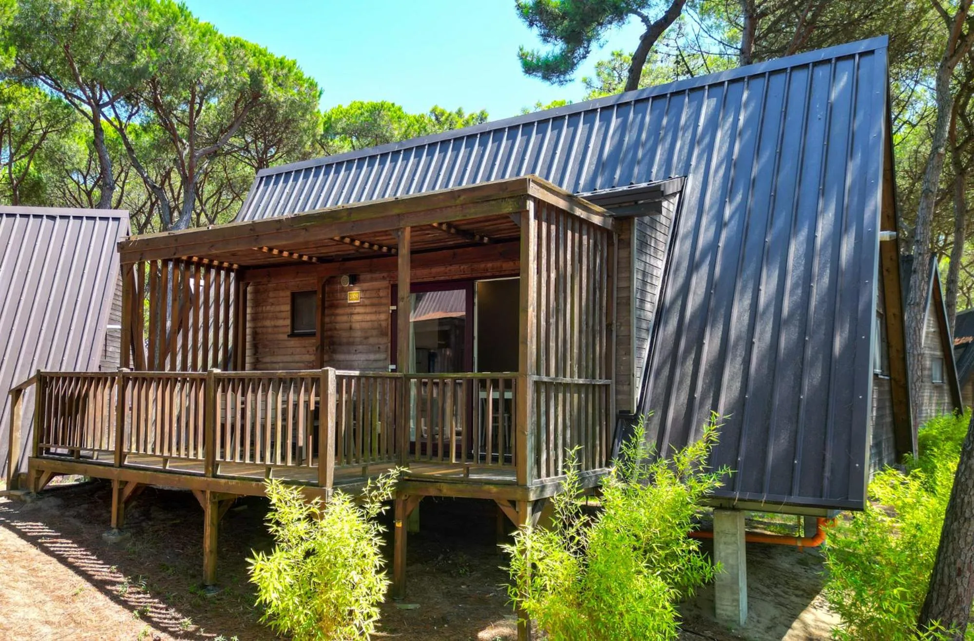 Property building in Club del Sole Spina Family Collection