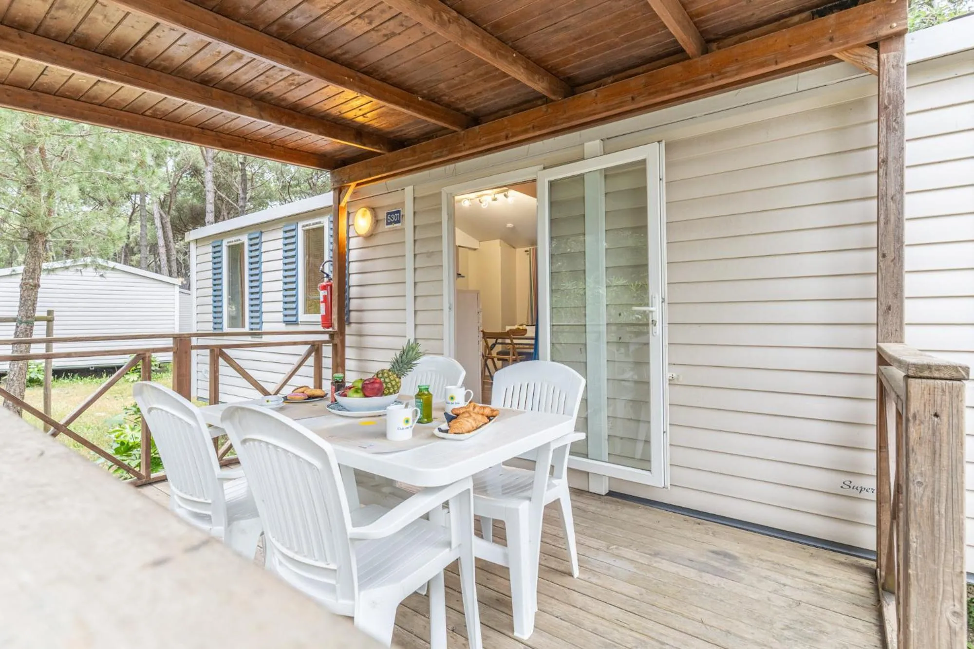 Property building in Club del Sole Spina Family Collection