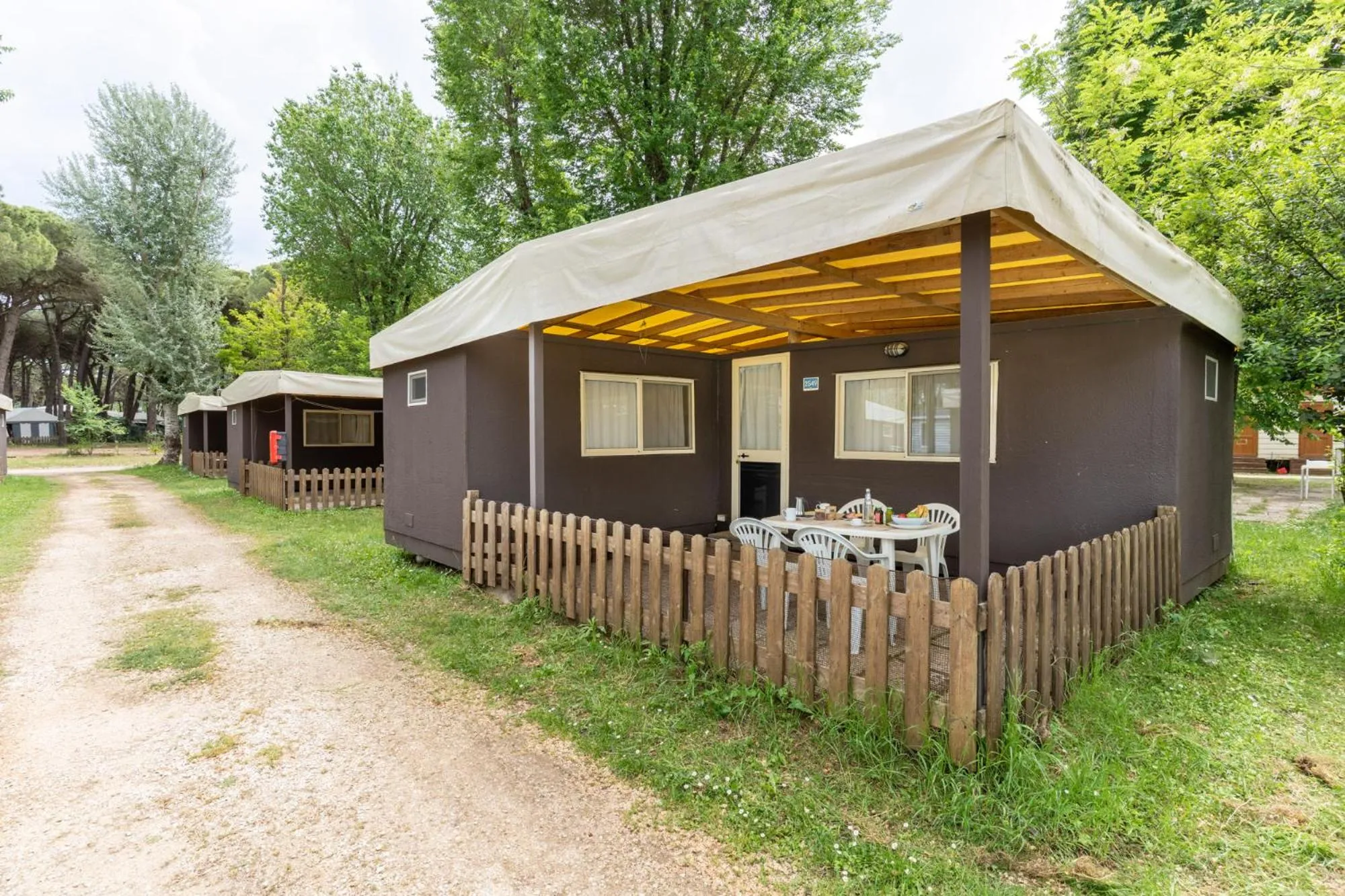 Property building in Club del Sole Spina Family Collection