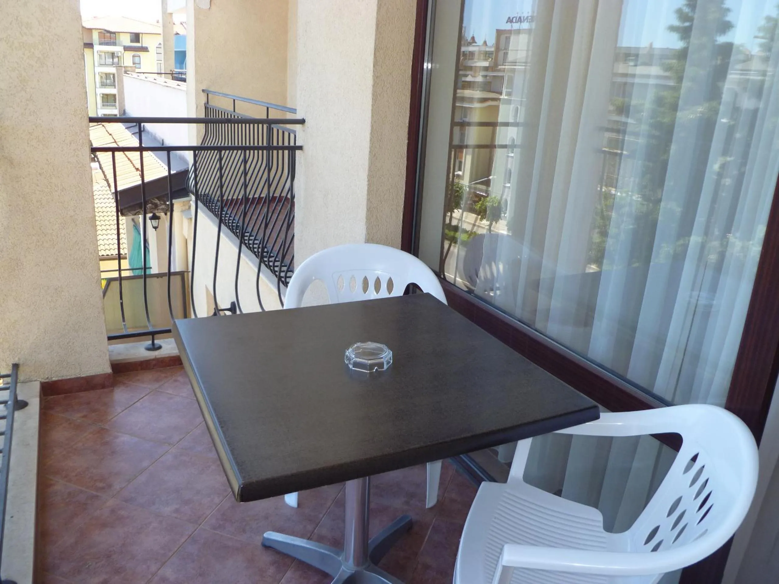 Balcony/Terrace in Apartment Tourist Complex Rose Village