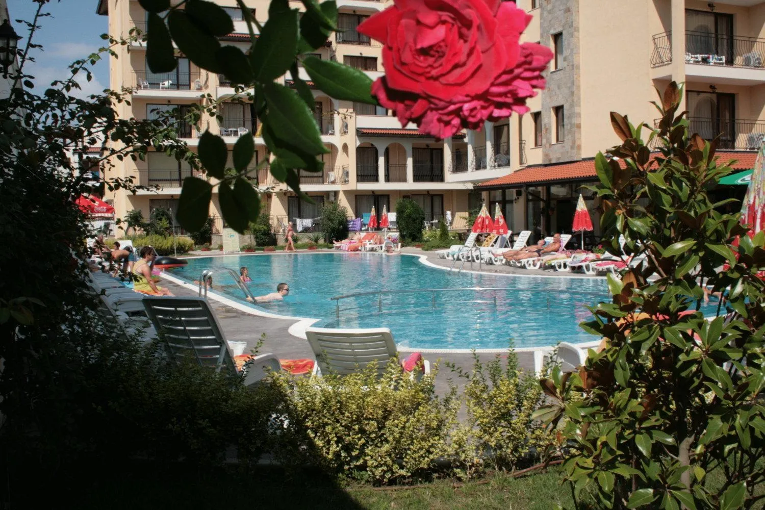 Swimming pool in Apartment Tourist Complex Rose Village