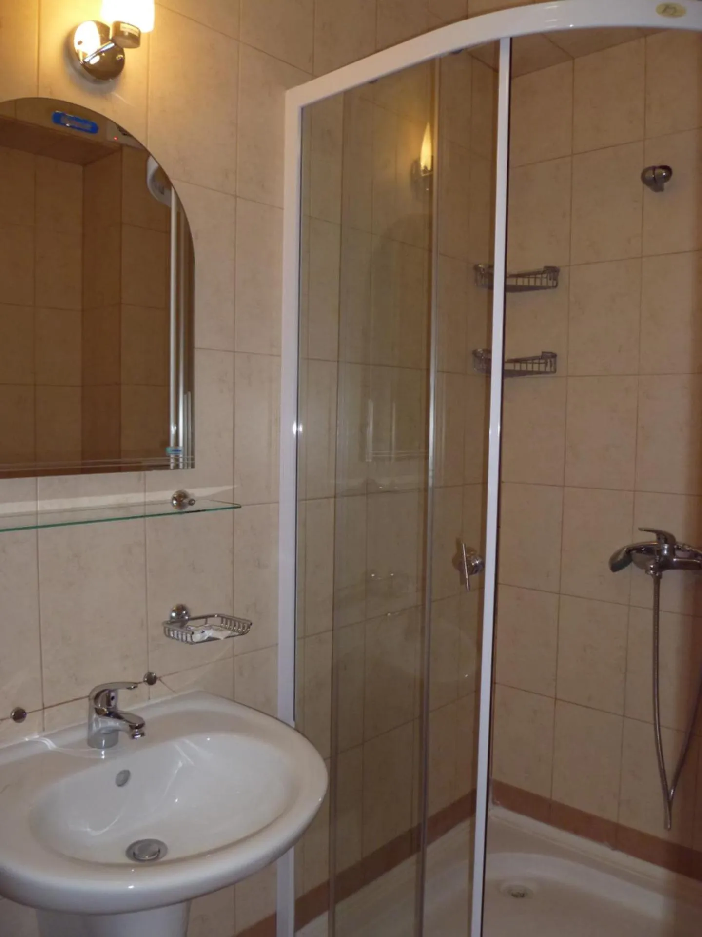 Shower in Apartment Tourist Complex Rose Village