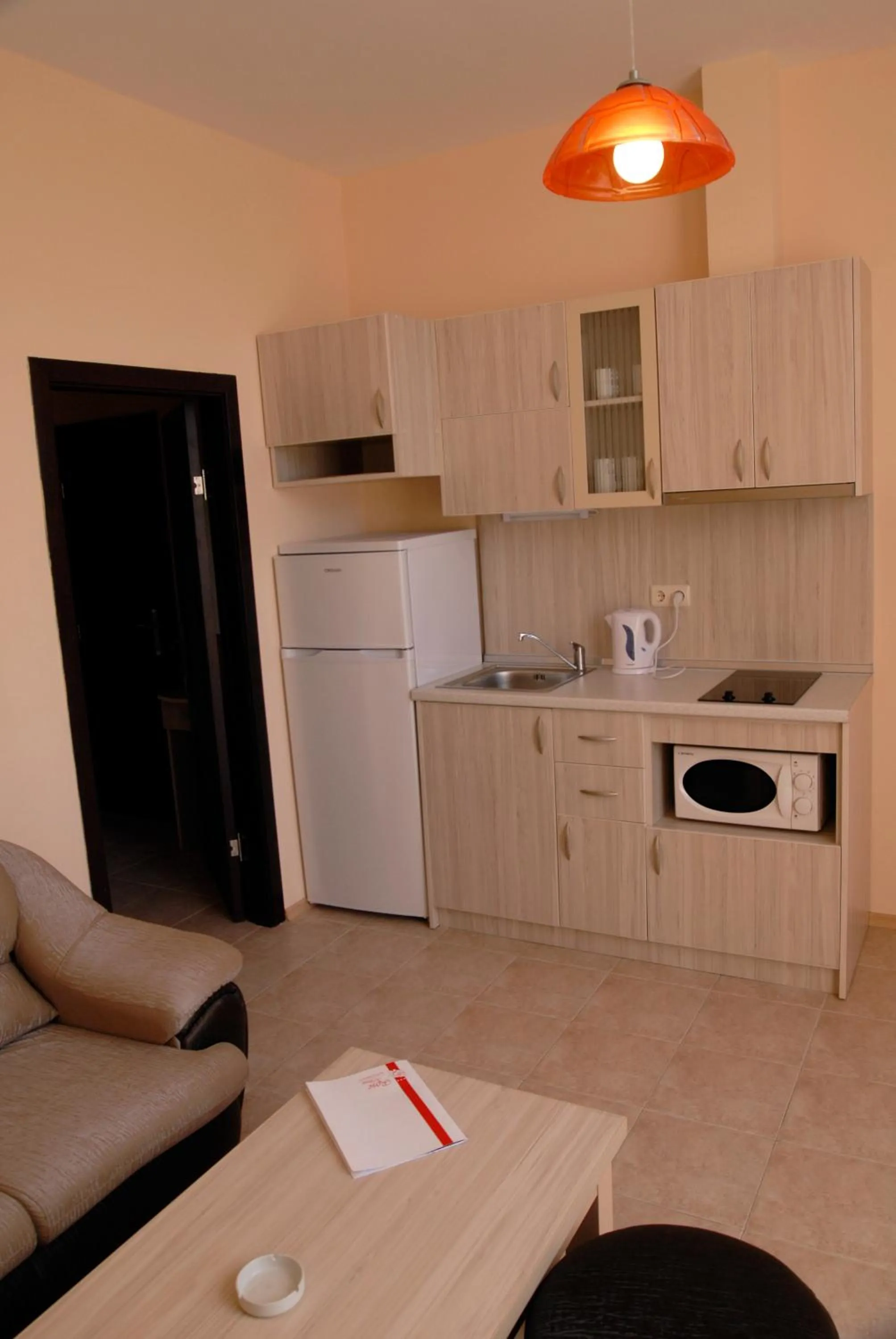 Kitchen or kitchenette in Apartment Tourist Complex Rose Village
