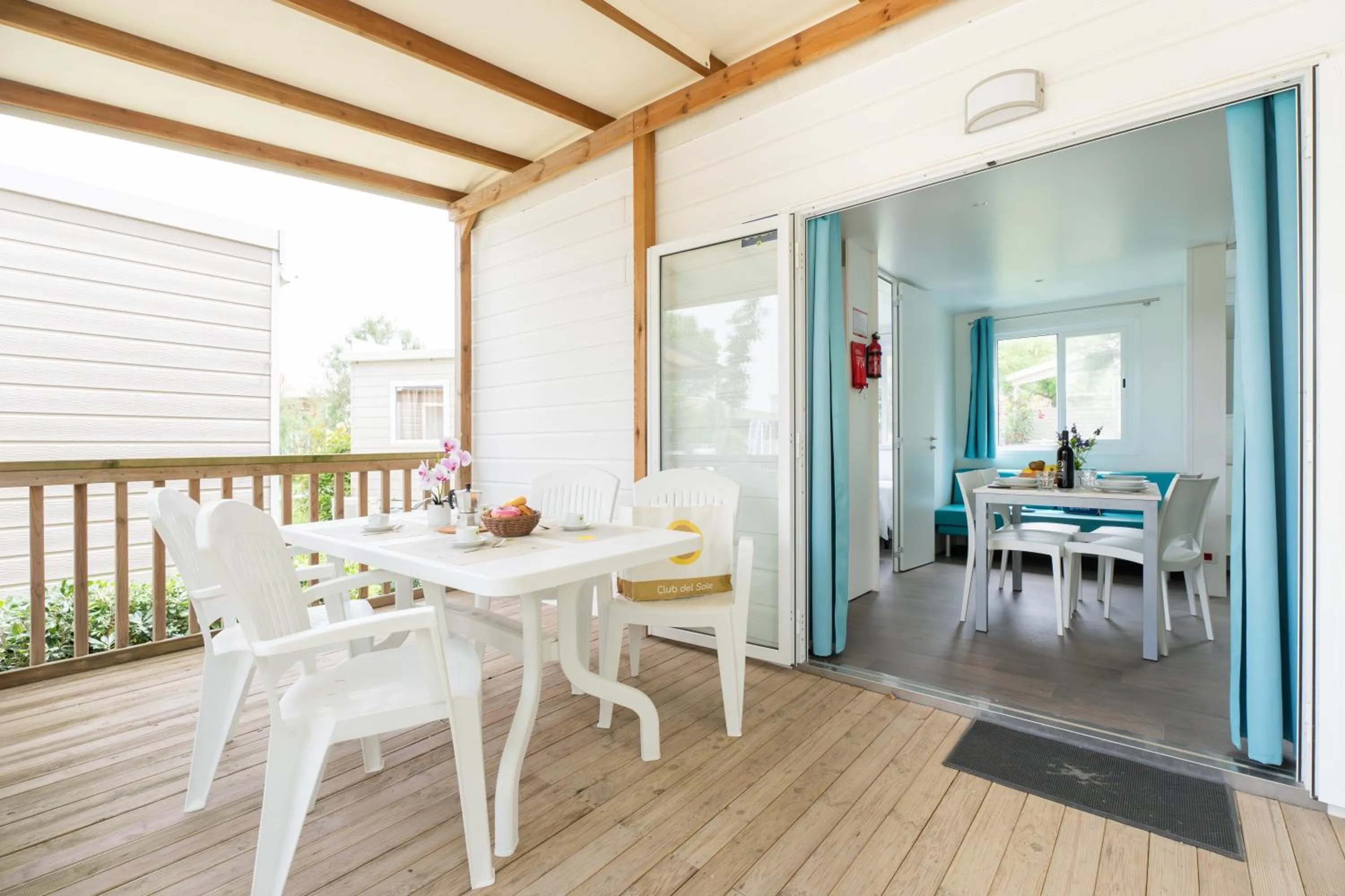 Balcony/Terrace in Club del Sole Vigna sul Mar Family Collection