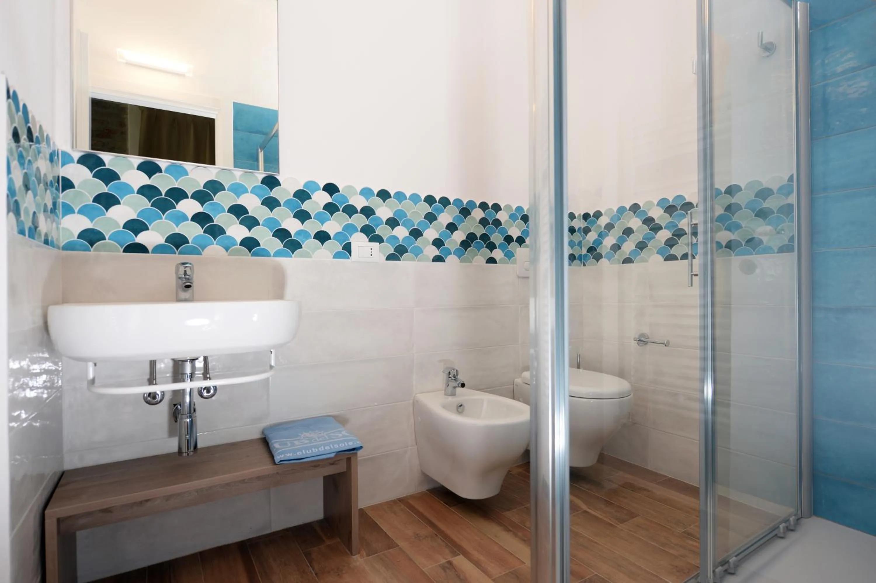 Bathroom in Club del Sole Vigna sul Mar Family Collection